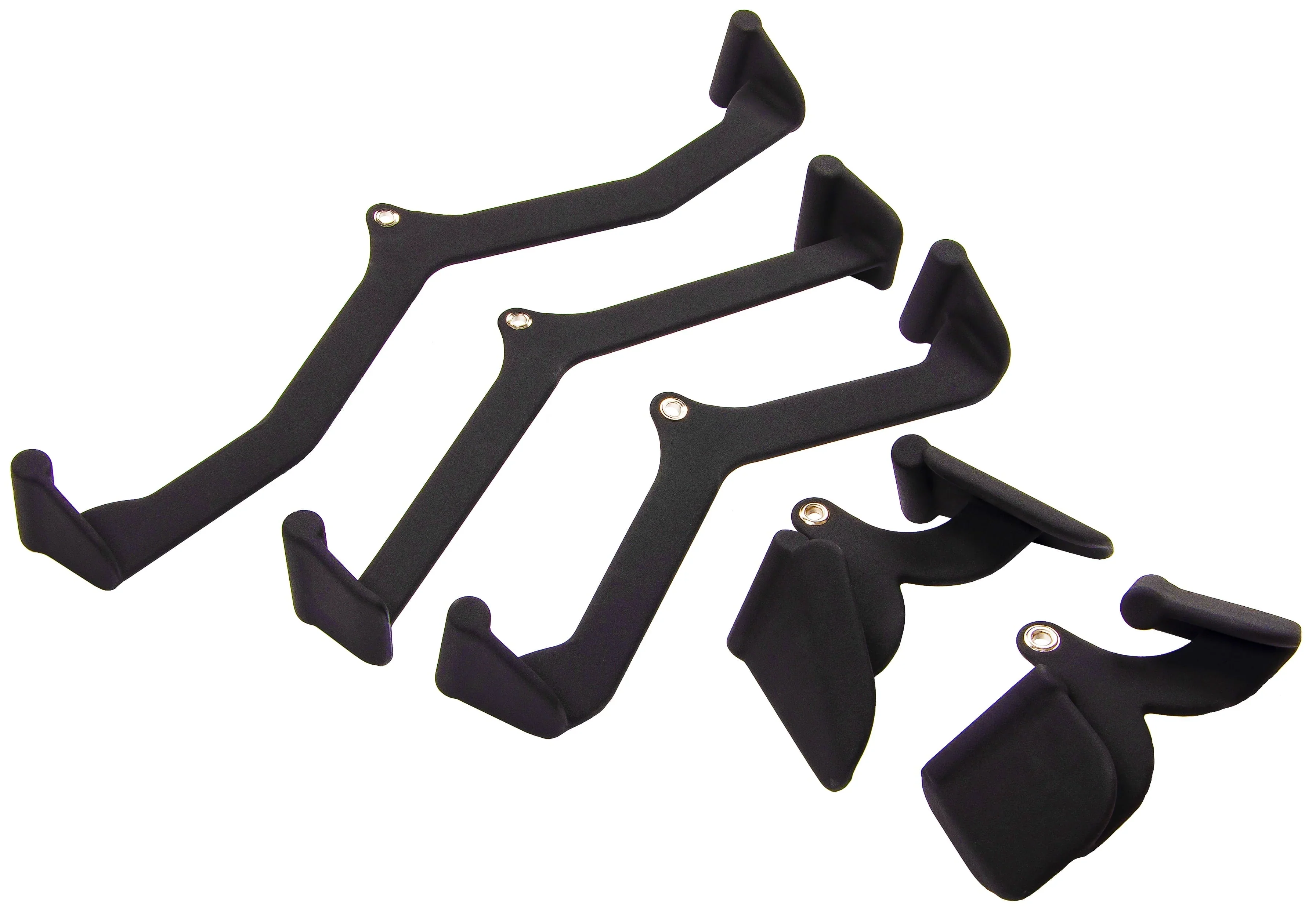 BalanceFrom Multi-Grip Lat Pulldown Attachments, 5 Pack - Universal Fit for All Cable Pulley Machines