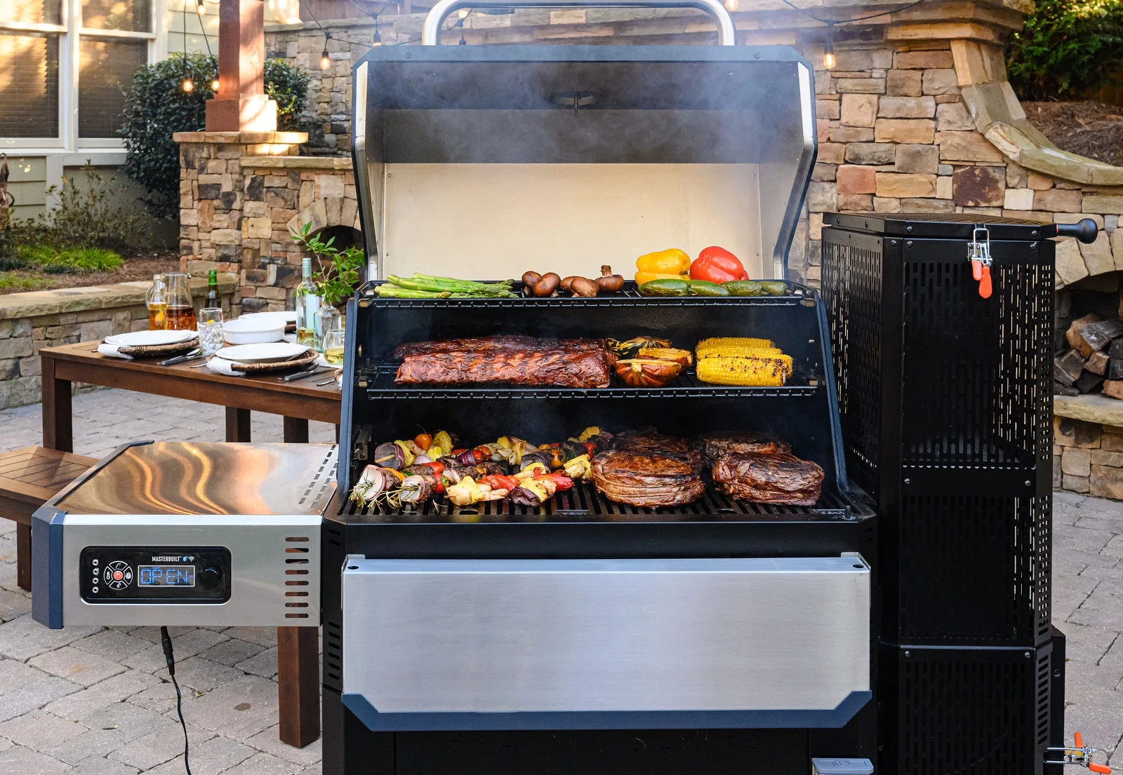 Gravity Series? 1050 Digital WiFi Charcoal Grill and Smoker in Black(30) - Image 9