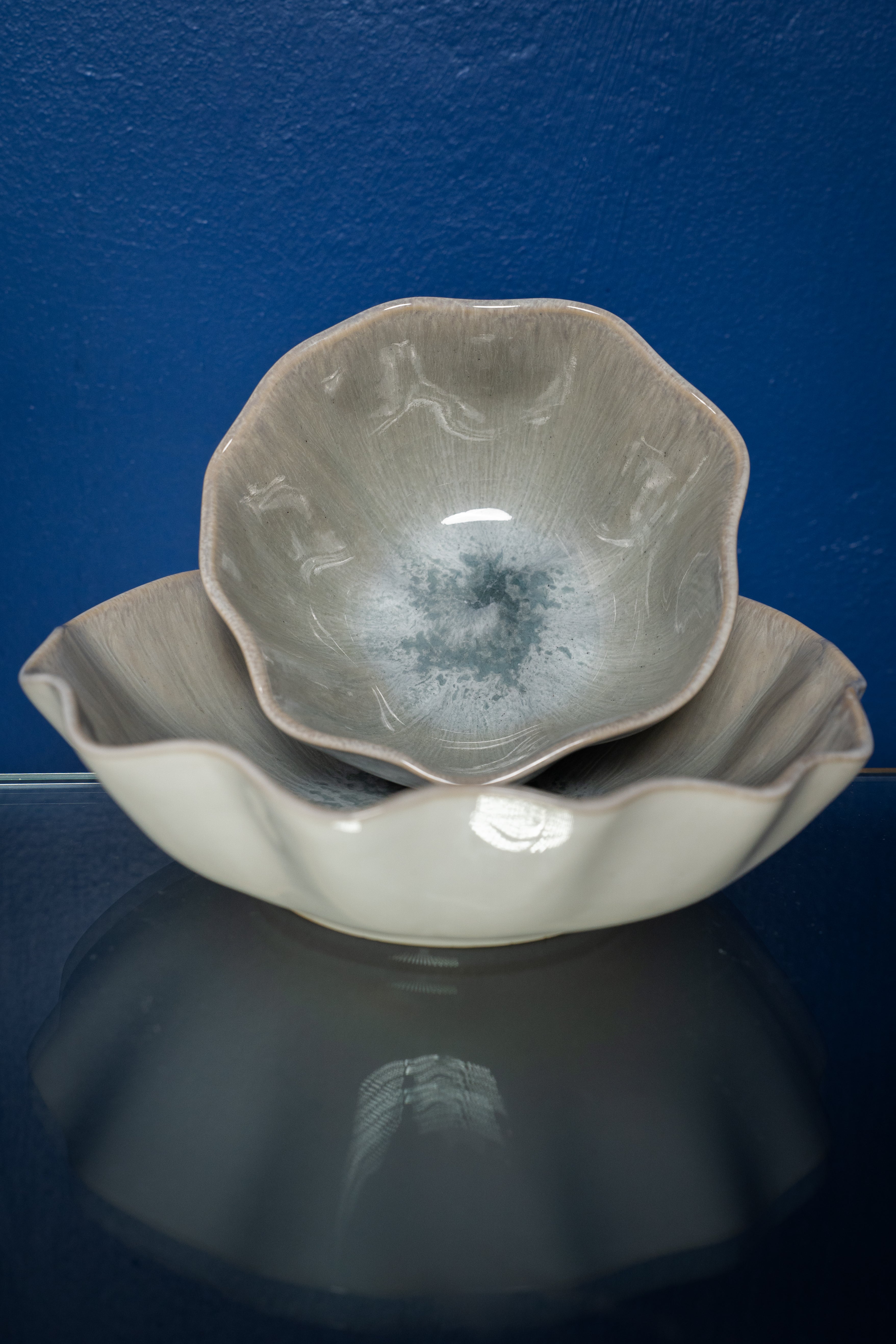 AREIA - CEREAL BOWL SHELL GRAY