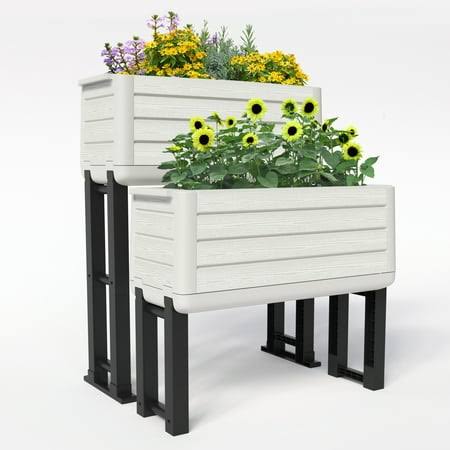 Modular Garden Set, Endless Configurations with Folding System for Storage 27 inch L x 11 inch W x 33 inch H, Size: 27 inch x 11 inch x 33 inch, 26133