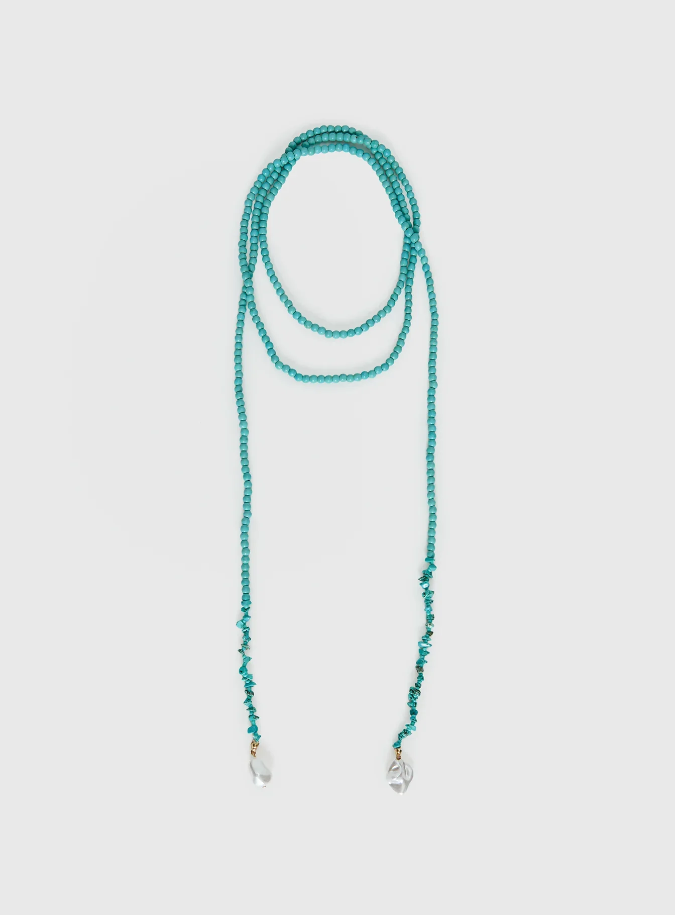 Evadnie Layered Necklace Turquoise