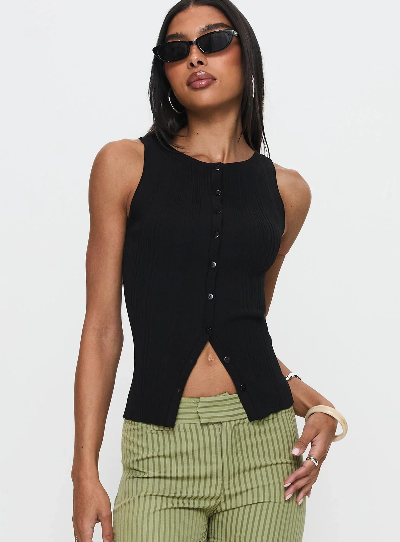 Oregano Top Black