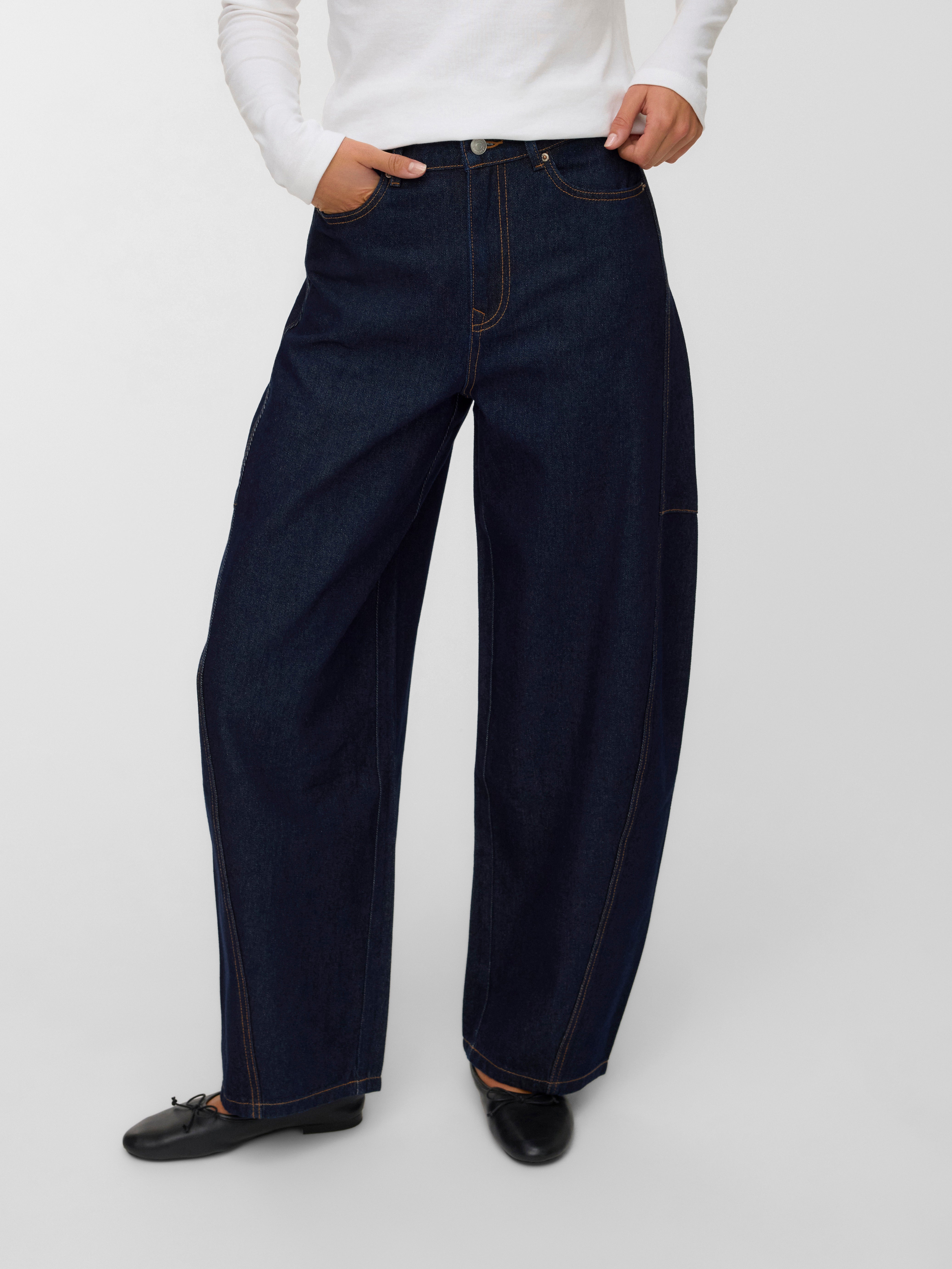 VERO MODA® VMKAITLIN High rise Barrel Fit Jeans