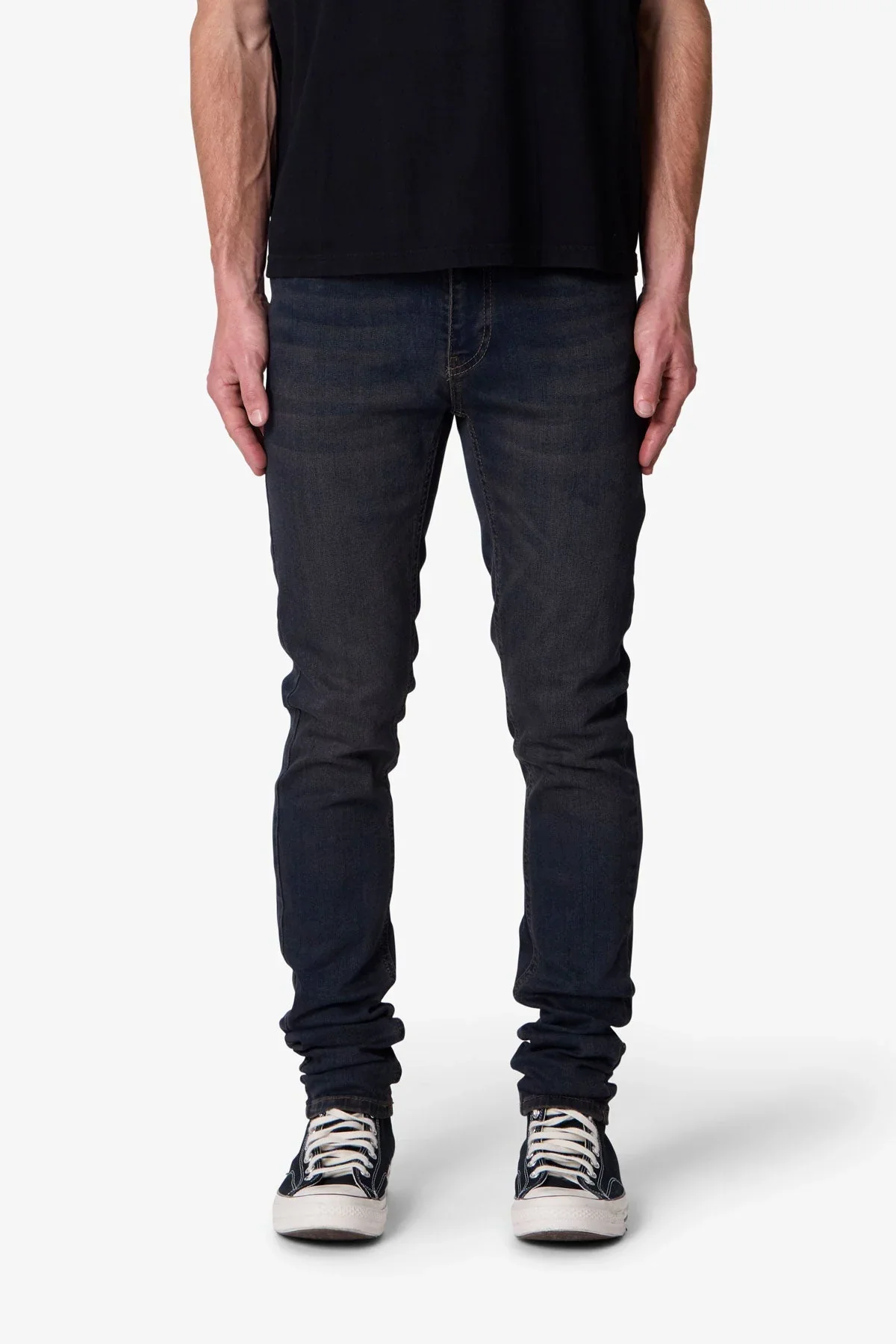 Skinny Denim - Washed Brown