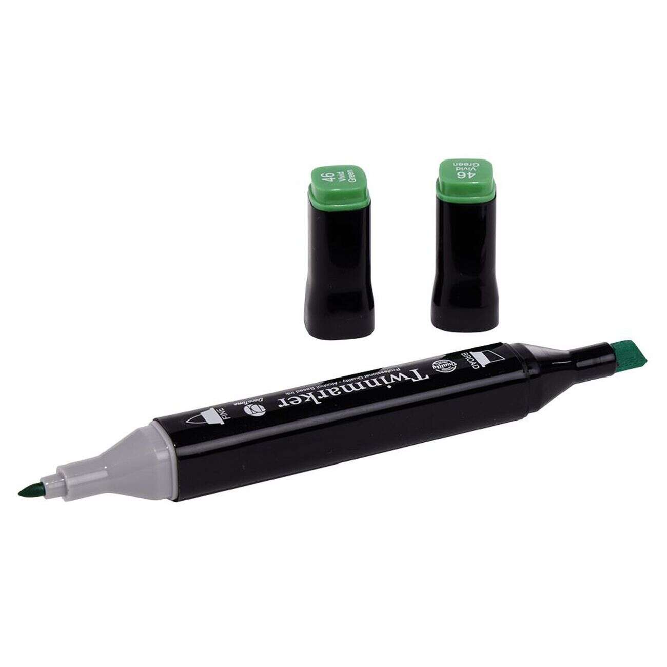 Feutre double pointe x12