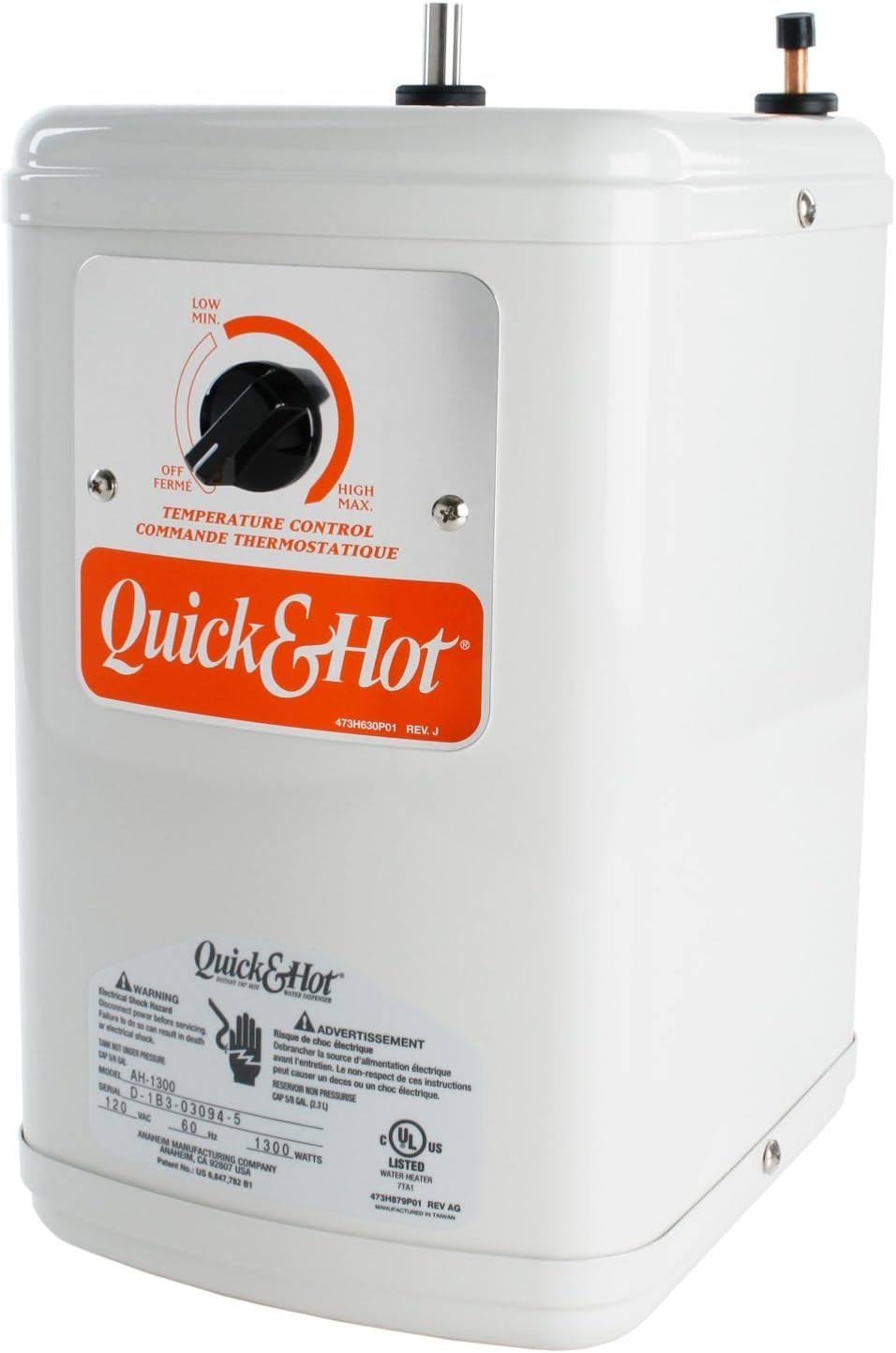 Anaheim ah-1300 Quick and Hot Instant Hot Water Tank