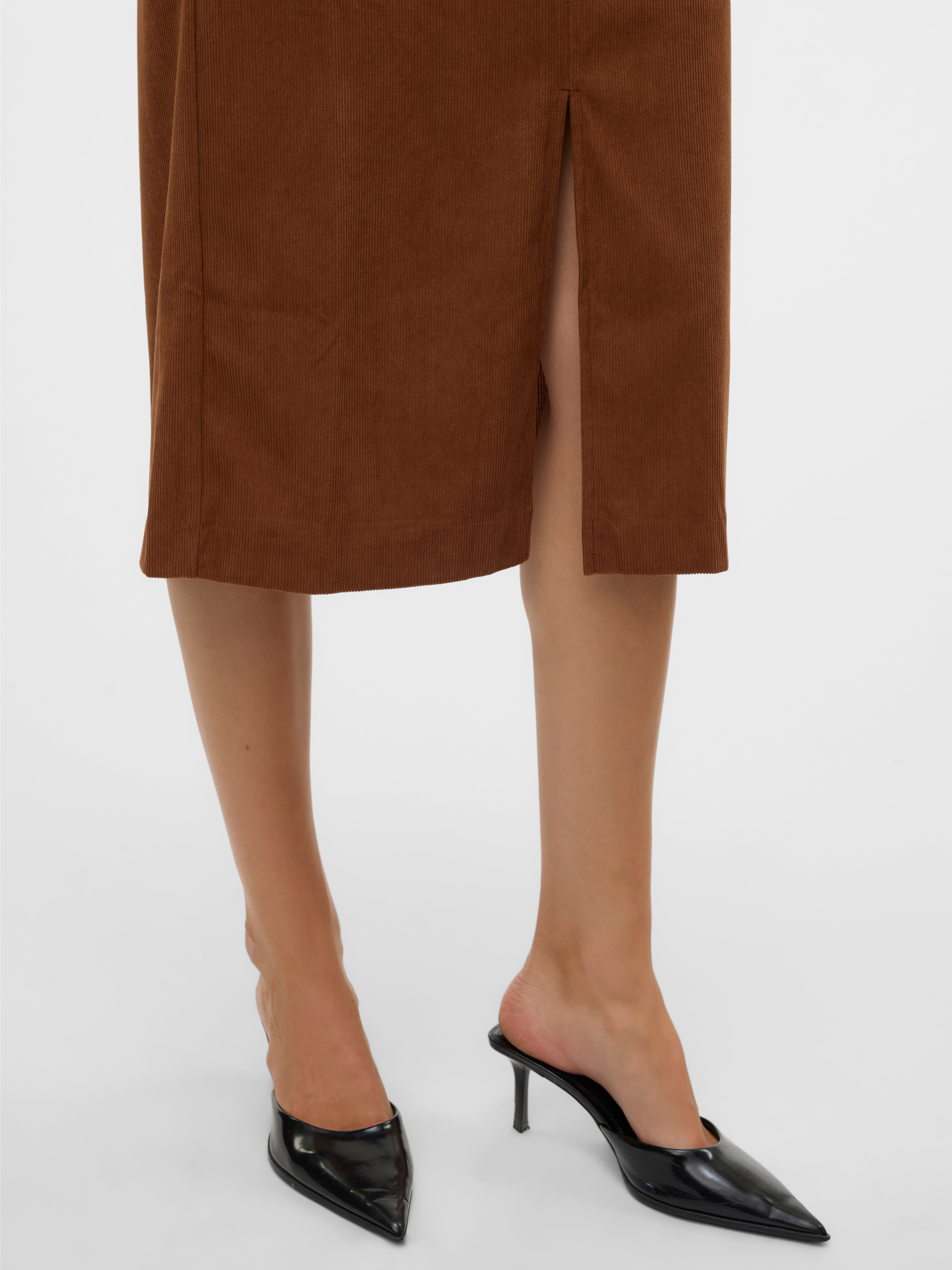 VERO MODA® VMVILJA Corduroy High waist Midi skirt