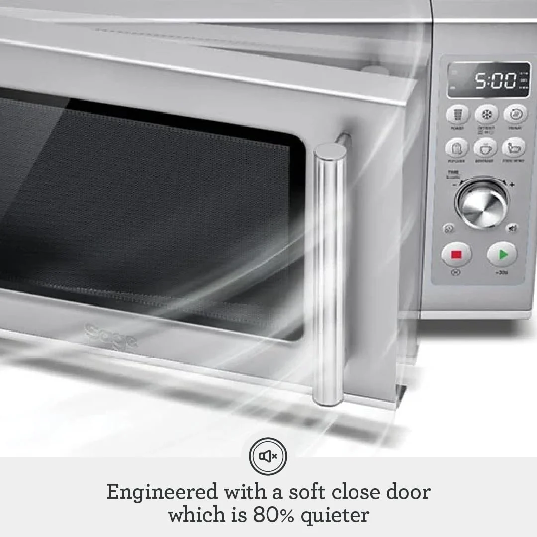 Breville BMO650SIL1BUC1 Compact Countertop Microwave