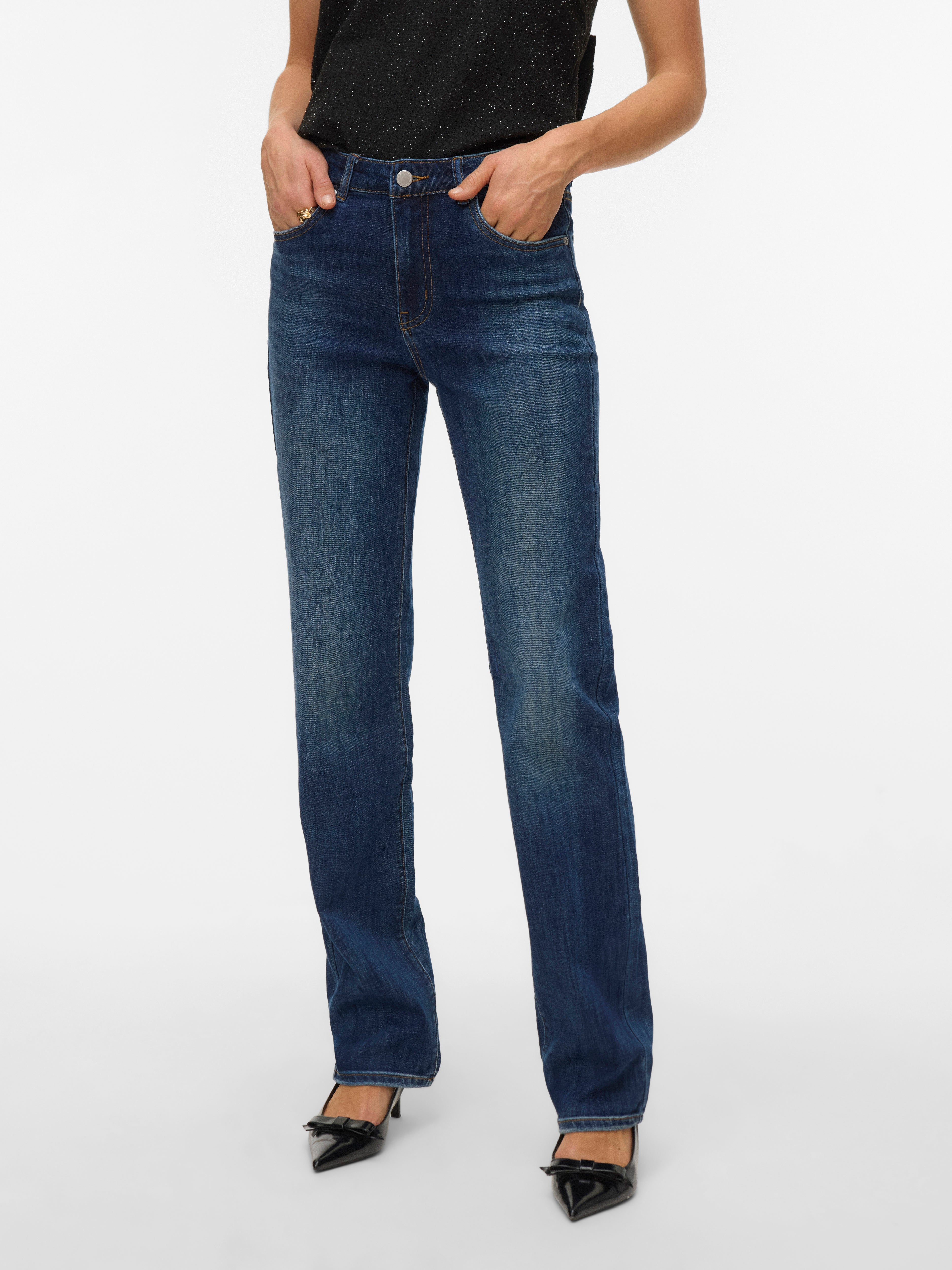 VERO MODA® VMELLA Mid rise Straight Fit Jeans