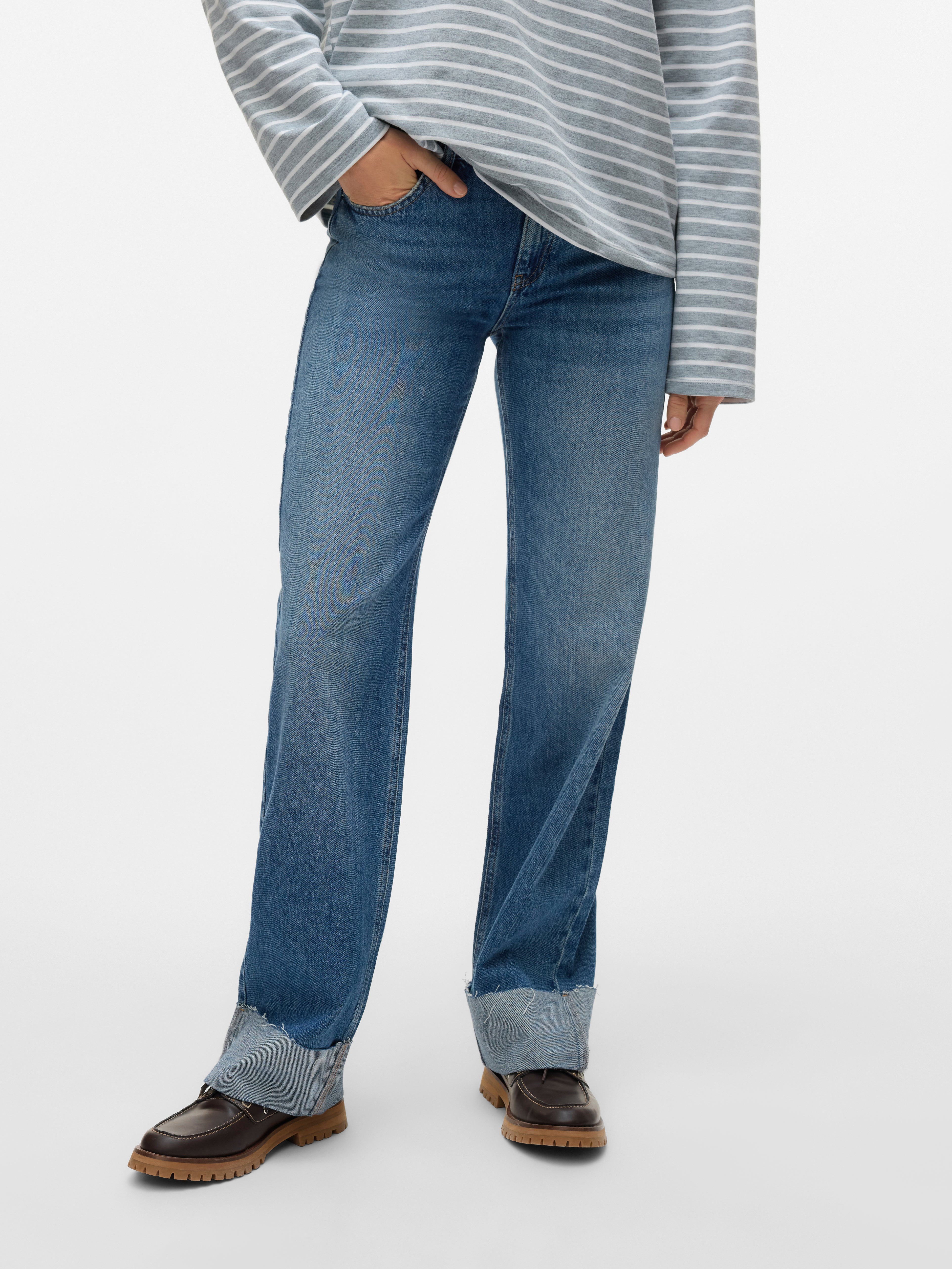 VERO MODA® VMALLISON Mid rise Straight Fit Jeans