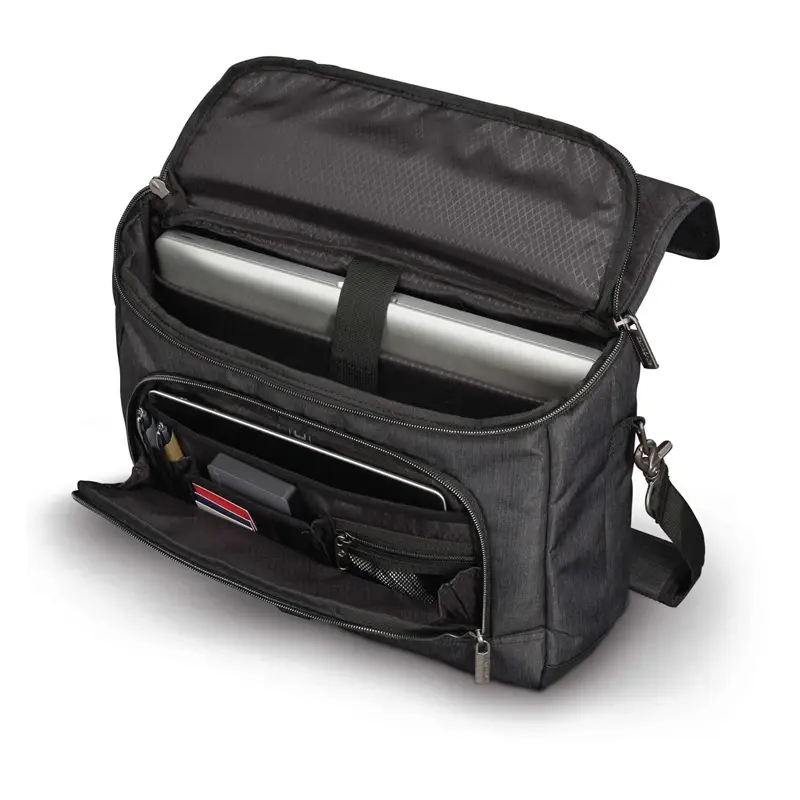 Charcoal Heather/Charcoal Modern Utility Messenger Bag Business Bags | 0957-QCWYS - SAMSONITE OUTLET