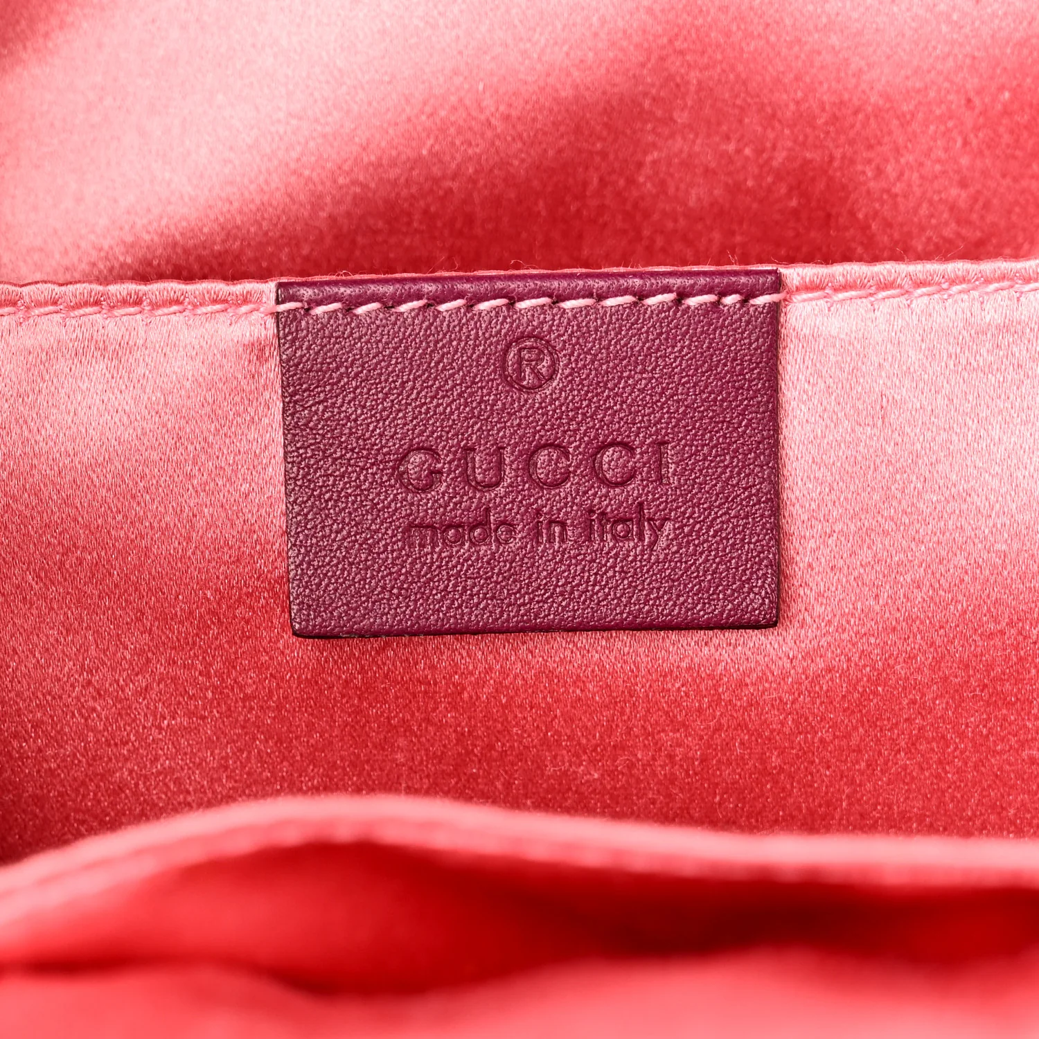 Velvet Matelasse GG Marmont Dome Backpack Fuchsia Violet Cyclamen