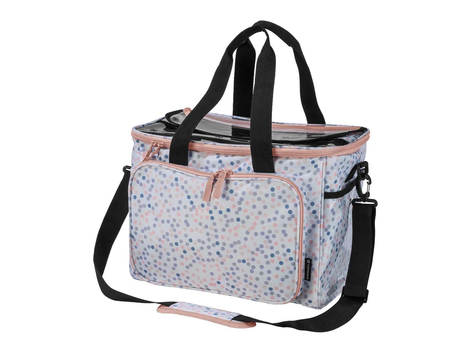 TOPMOVE Sac pour accessoires de tricot ou trolley pour machine  coudre