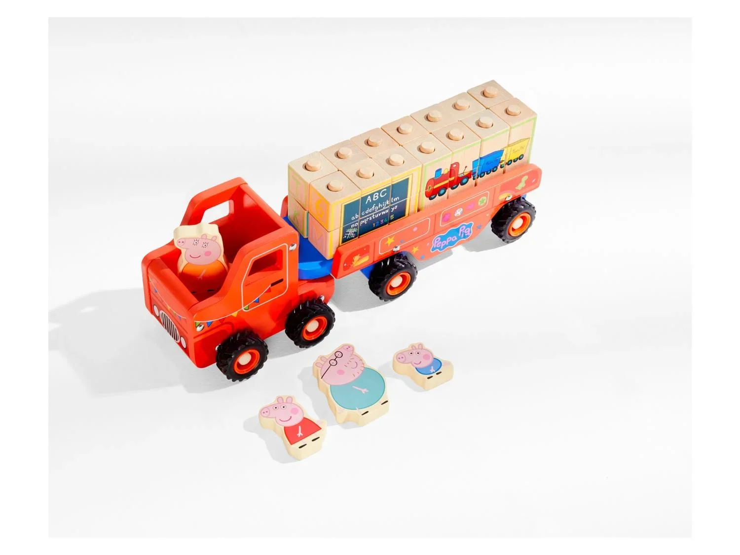 Camion en bois Peppa Pig