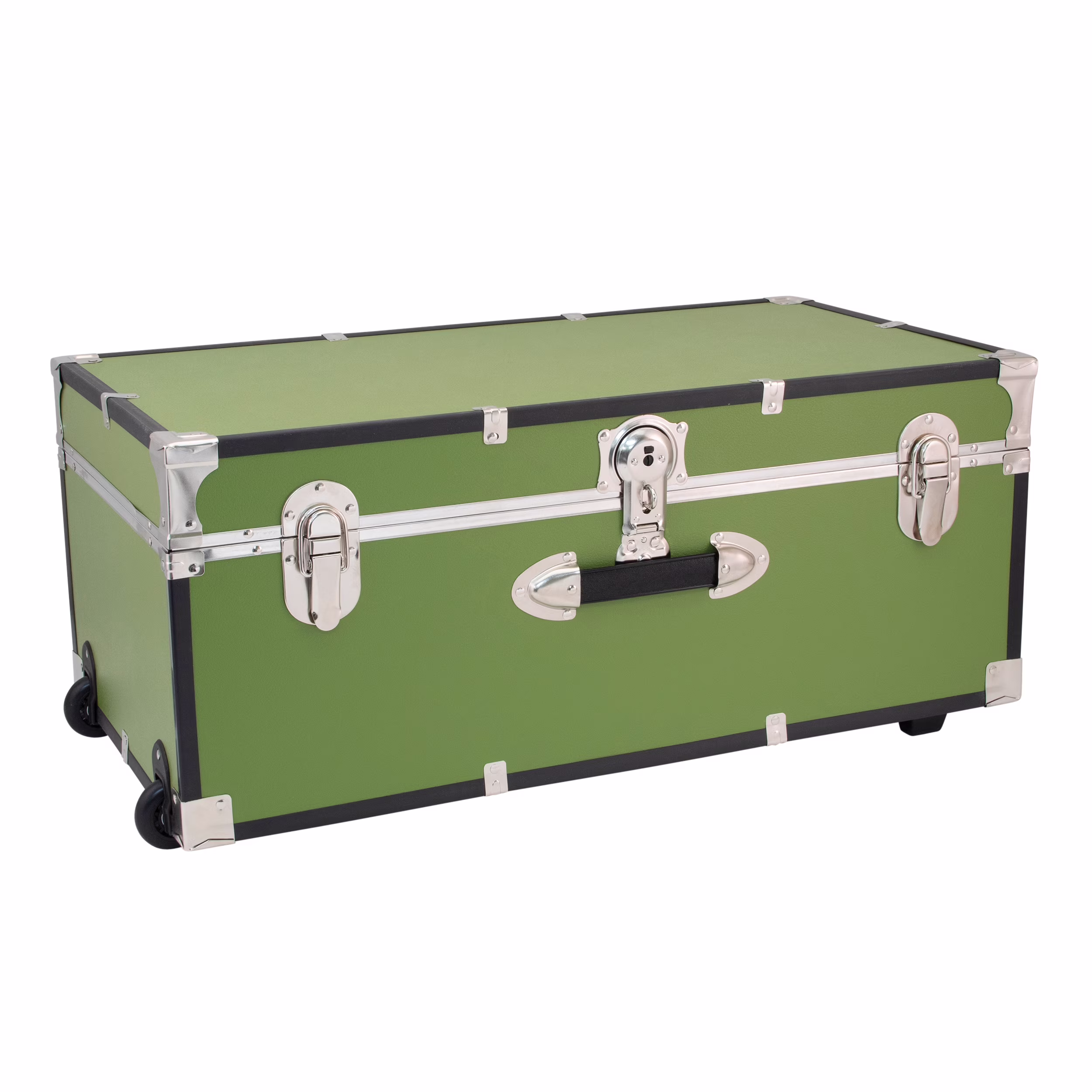 Collegiate Collection Footlocker Trunk with Wheels(Blue) - Image 5