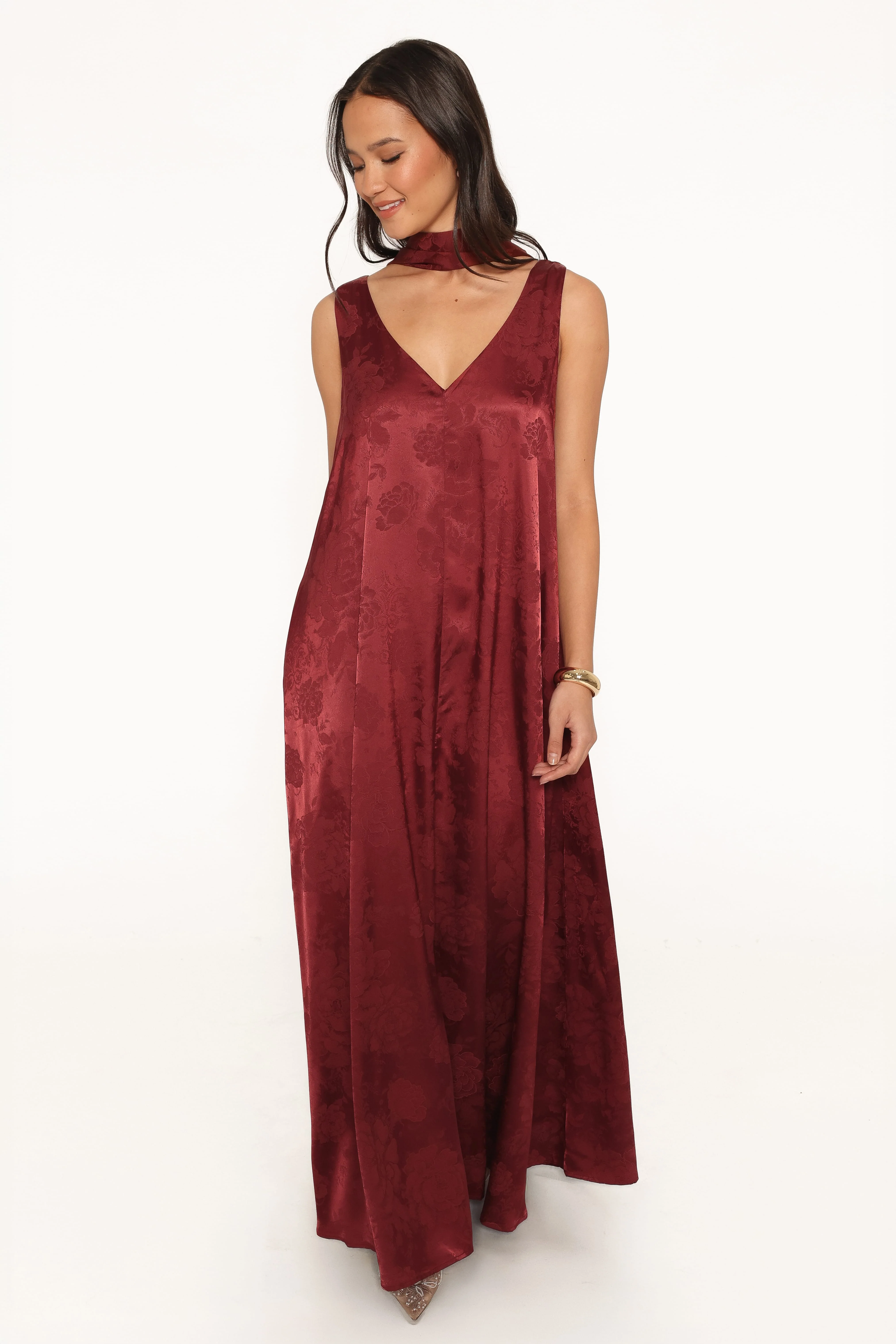Aeryn Maxi Dress - Burgundy