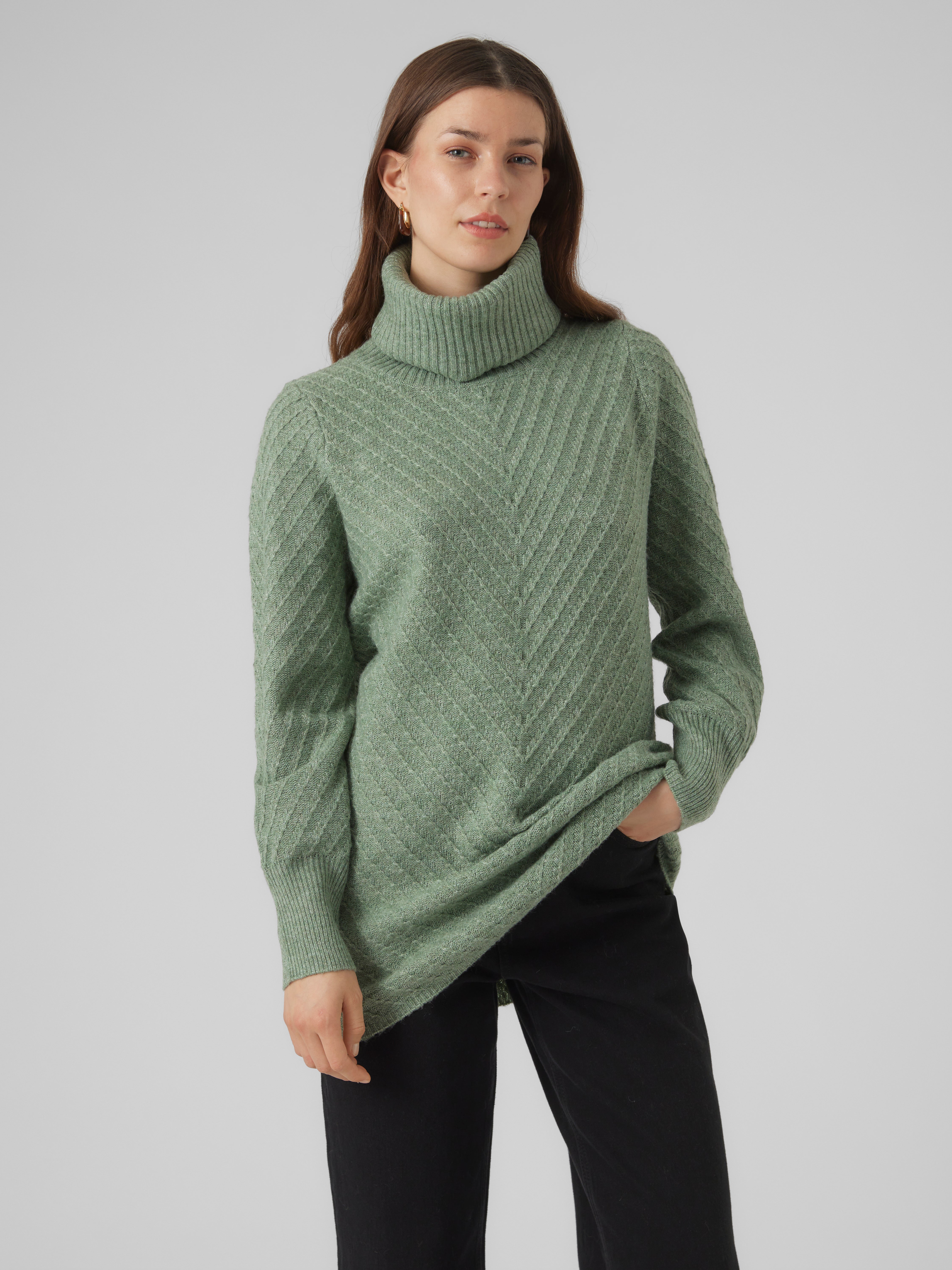 VERO MODA® VMANJASTINNA Knitted pullover