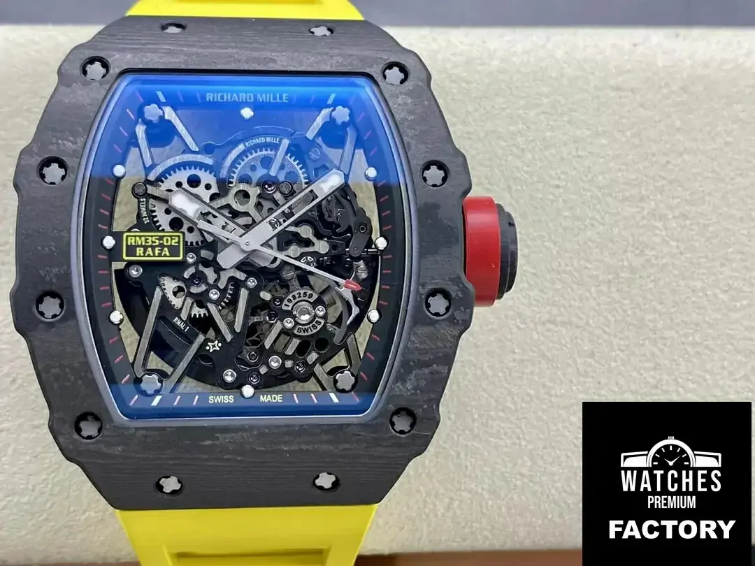 Richard Mille RM35-02 T+ Factory NTPT Rubber Strap