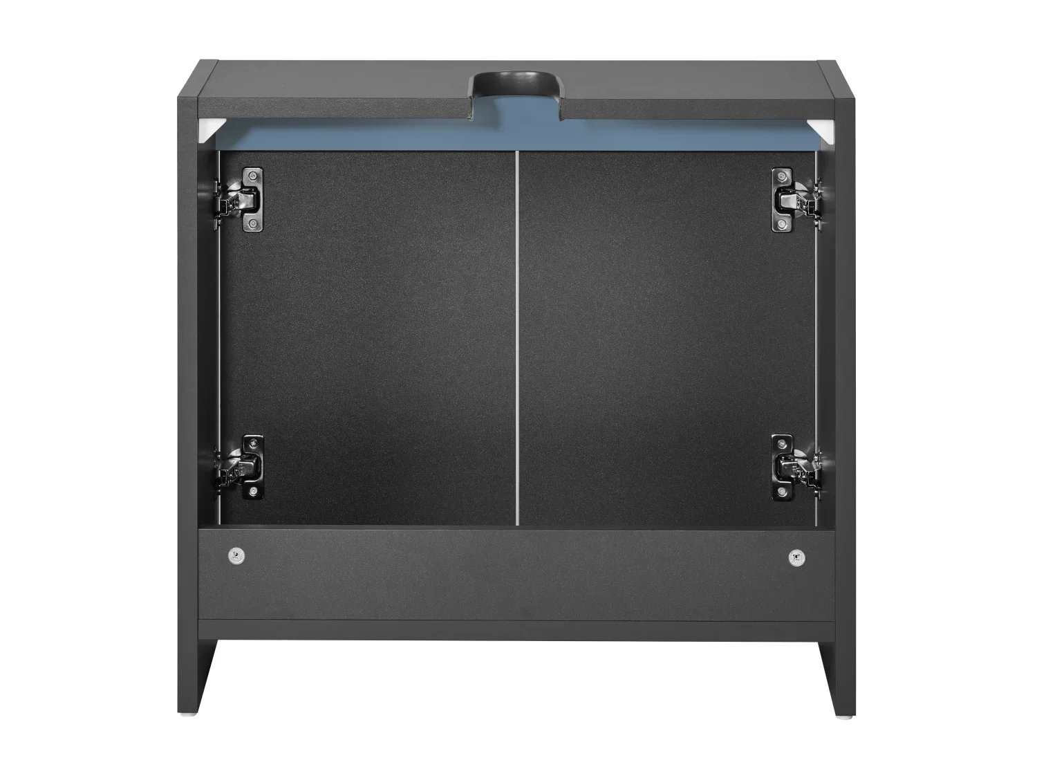 LIVARNO home Meuble sous-vasque Oslo, 60 x 55 x 28 cm, noir