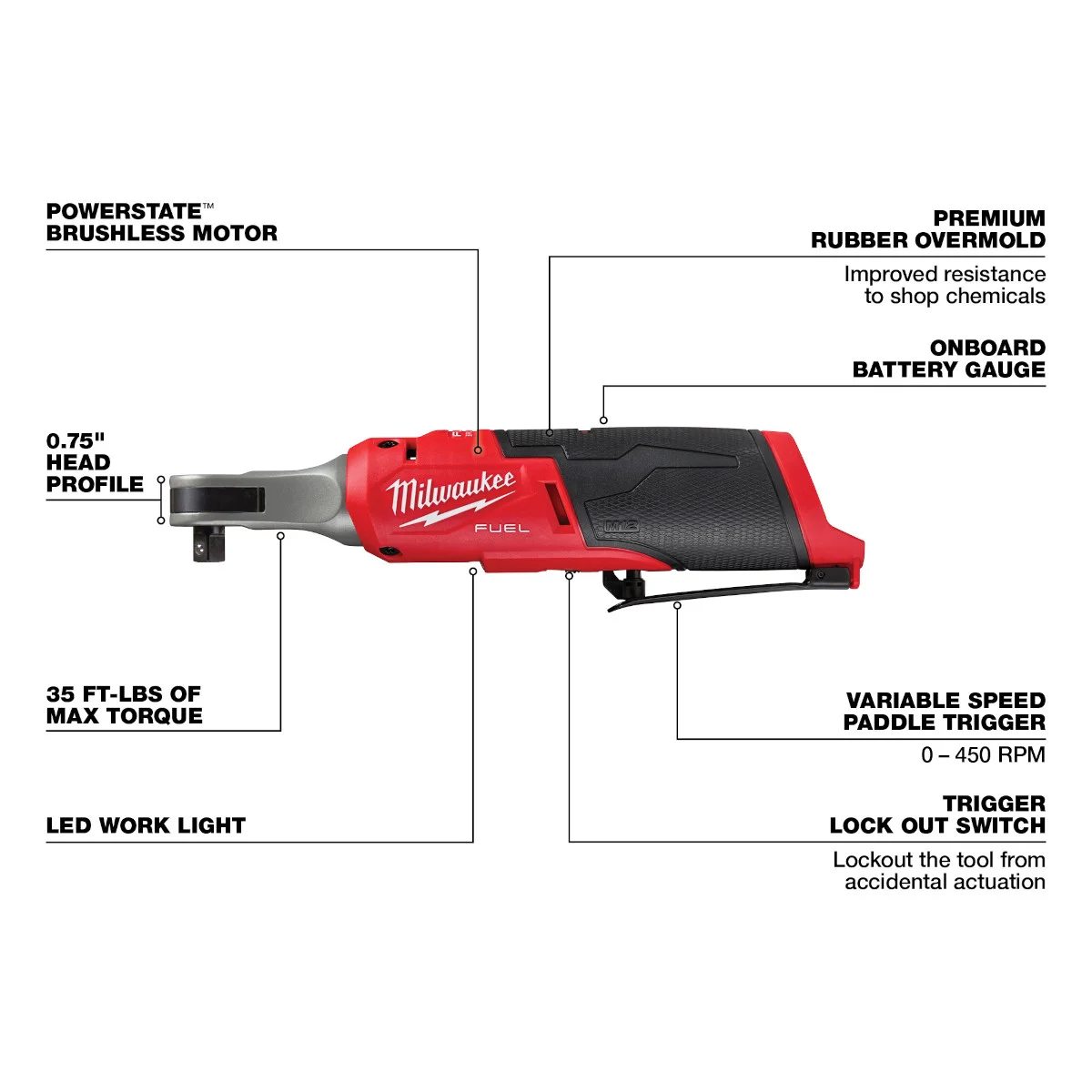 Milwaukee Tool M18 FUEL and M12 FUEL 2 - Tool Combo Kit