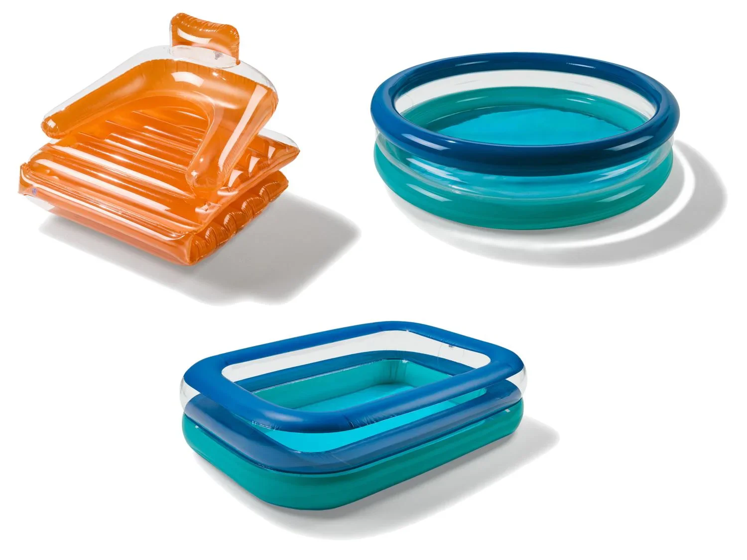 CRIVIT Fauteuil de plage gonflable ou Piscine gonflable enfant