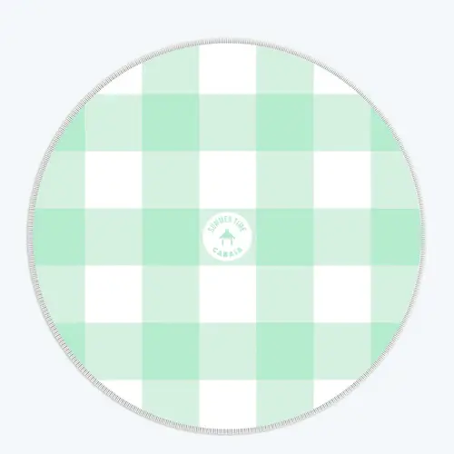 Serviette ronde Negril Beach