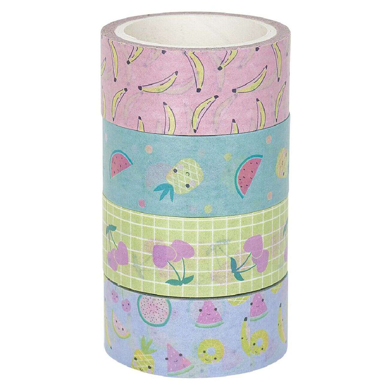 Washi tape fruit ruban adhésif x4