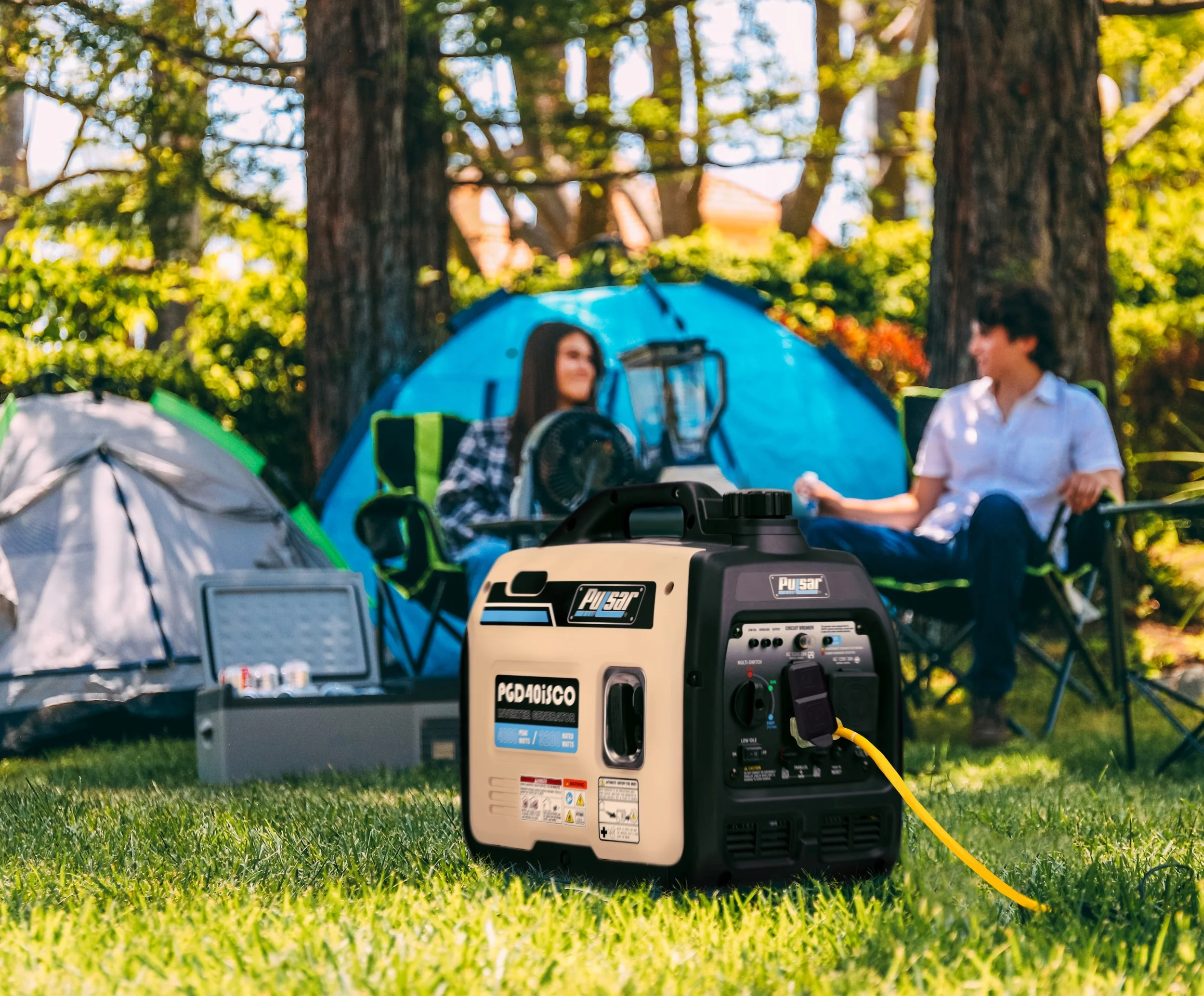 4000-Watt Super Quiet Gas Powered Inverter Generator with CO Sentry - Image 5