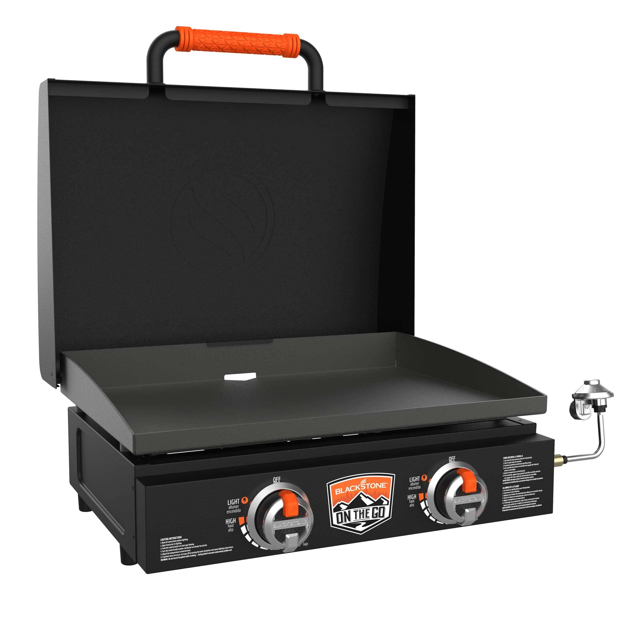 Blackstone 1968 on The Go Tabletop Griddle with Hood - 22