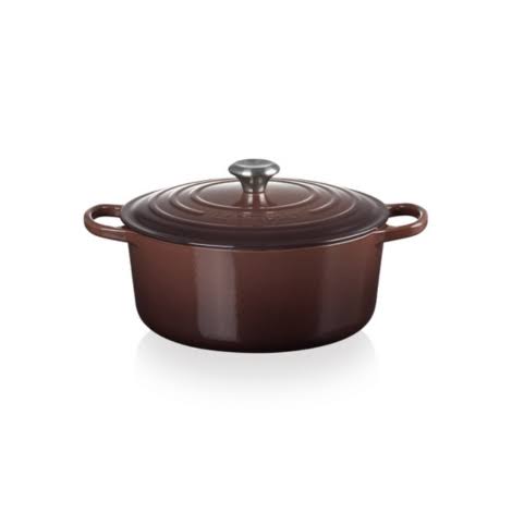 Le Creuset Enameled Cast Iron Round Dutch Oven | Ganache, 7 1/4 Qt.