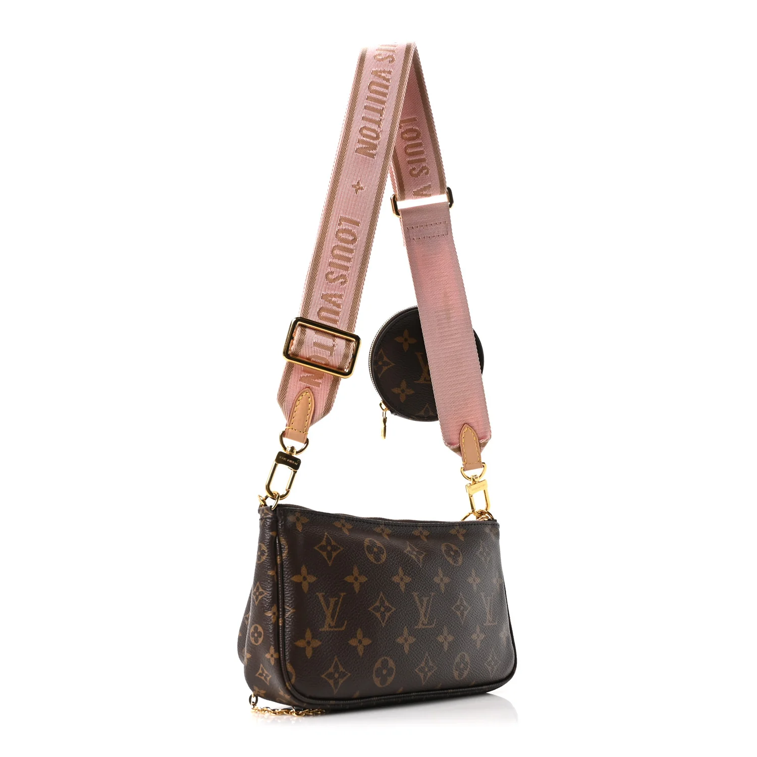 Monogram Multi Pochette Accessories Rose Clair