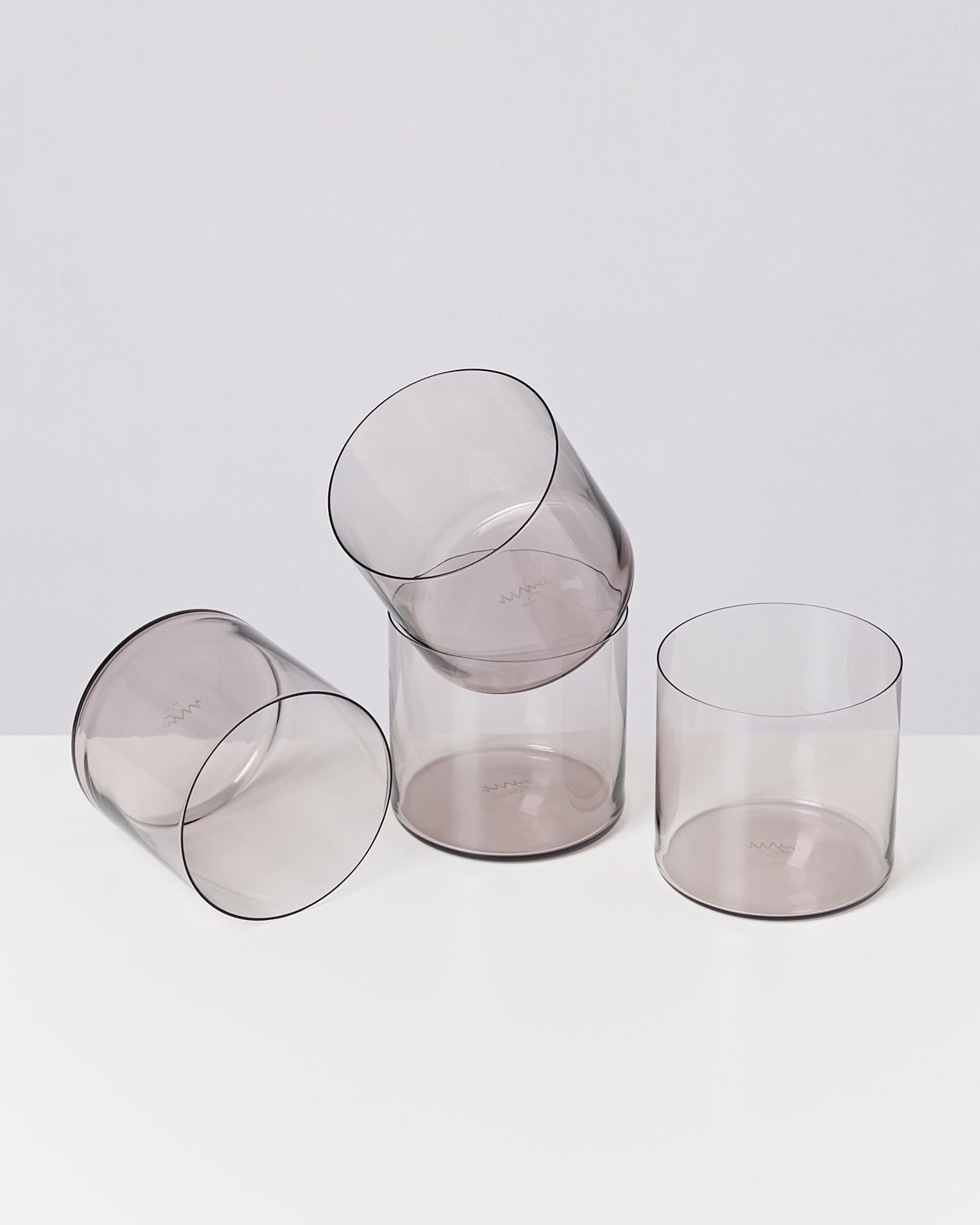 JOIA - SMALL GLASS GRAY SET OF 4