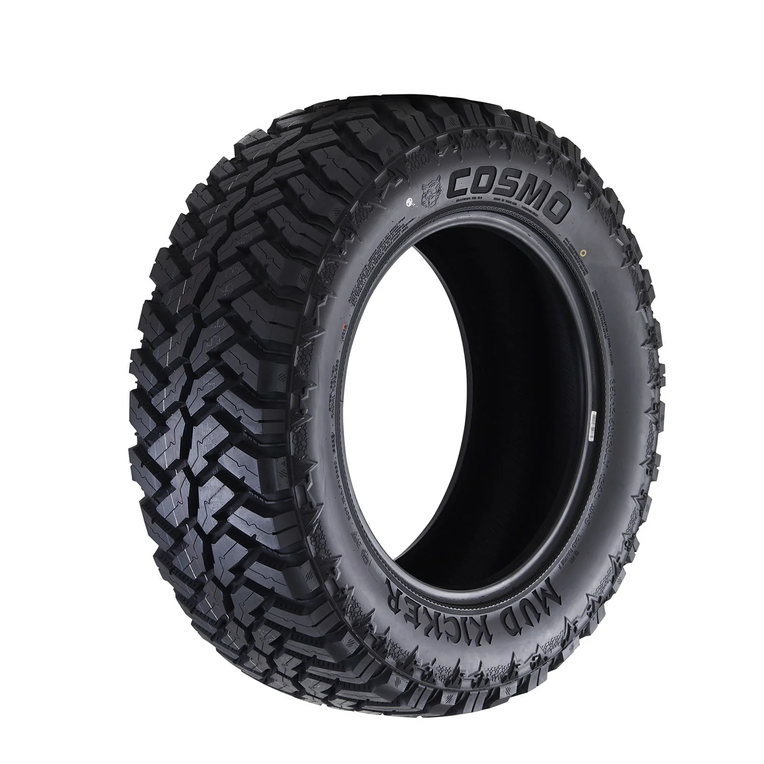 Set of 2 Cosmo Mud Kicker LT33X12.50R20 119Q F Tires