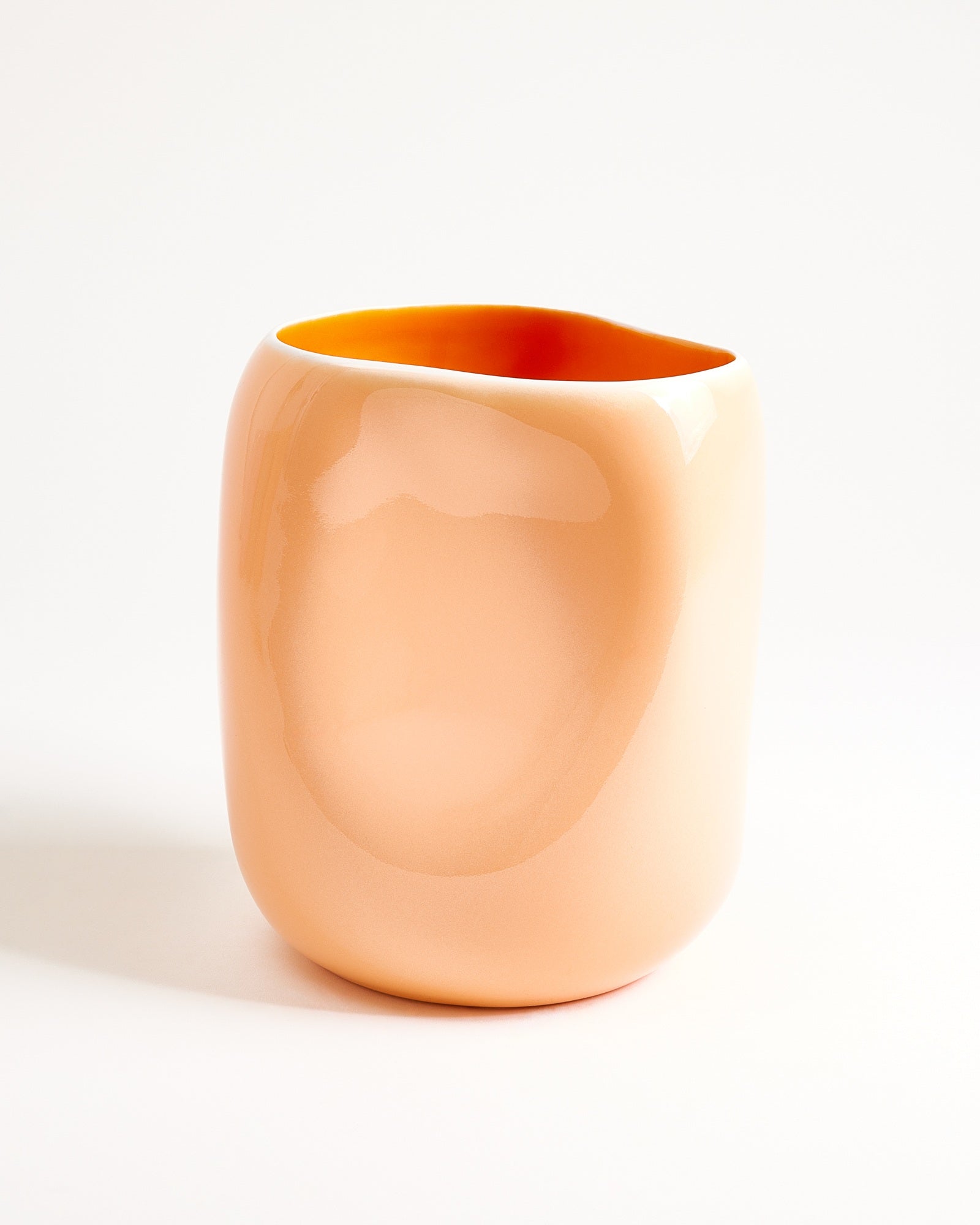 JOÃO - VASE L PEACH ORANGE