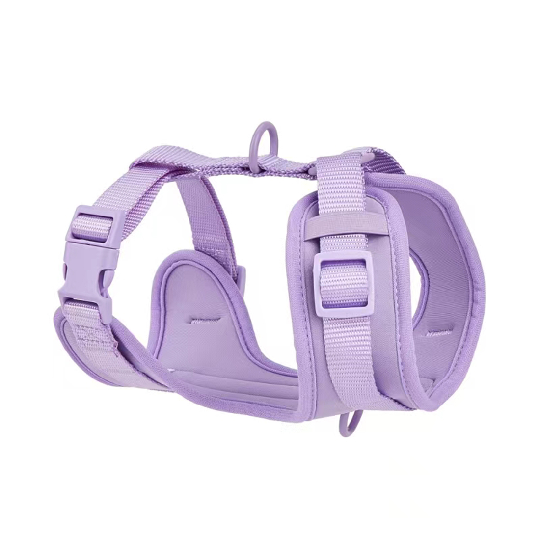 6-Color Adjustable Pet Collar Vest Comfortable Harness for Dogs and Cats with Easy-to-Fit Chest Straps