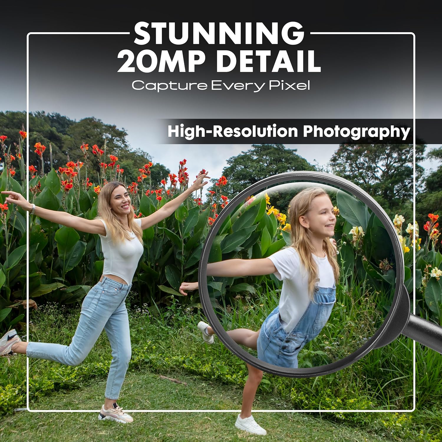Minolta MN40Z 20MP Digital Camera – 40x Optical Zoom  1080p FHD Video  3.0