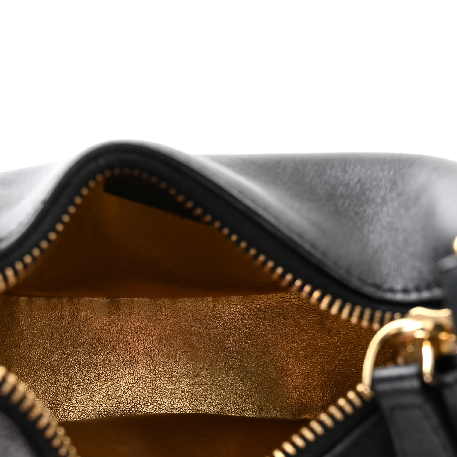 Vitello Grace Matte Nano Fendigraphy Hobo Charm Black