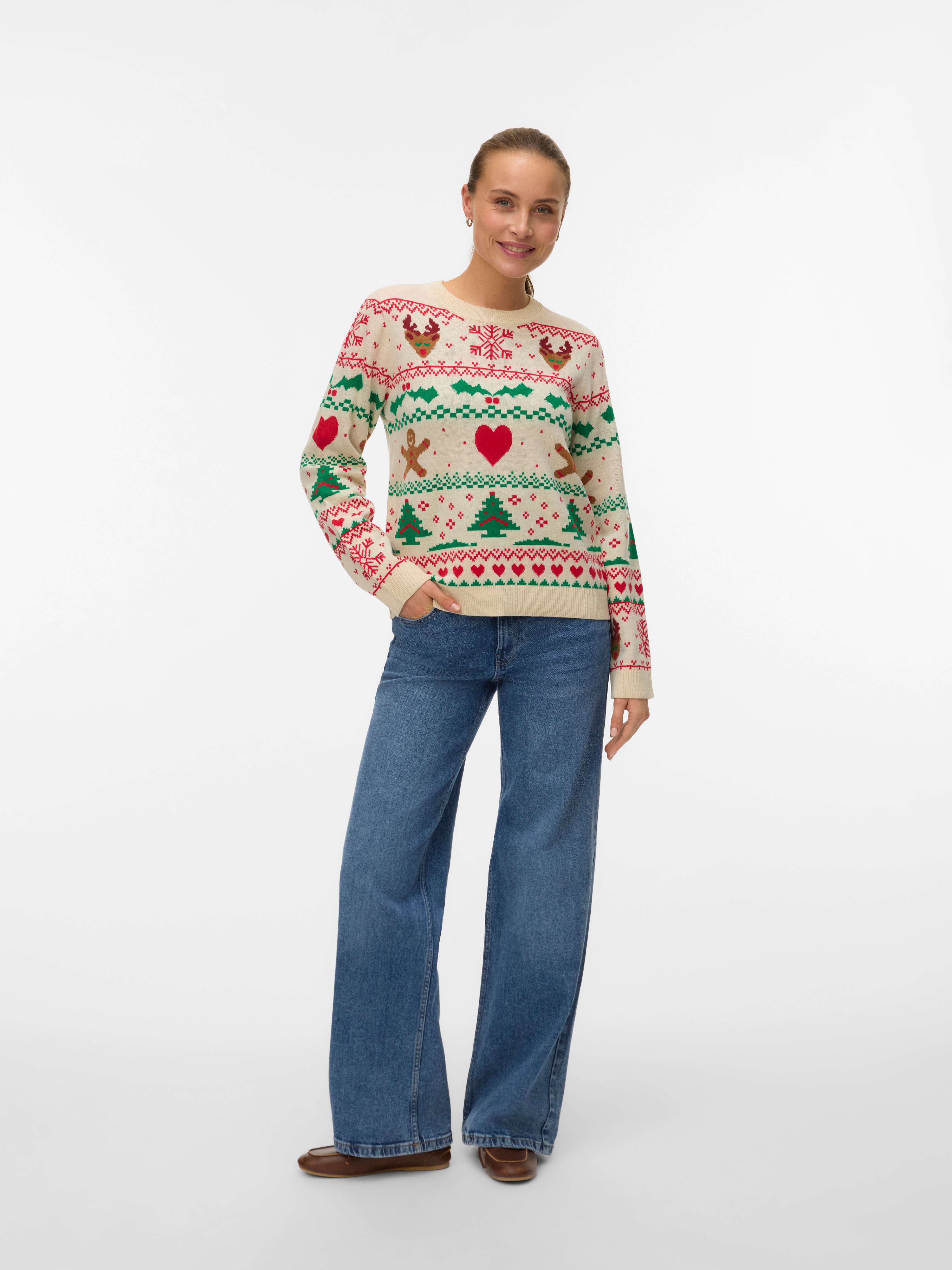 VERO MODA® VMNEWCHRISTMASSTUFF Knitted pullover