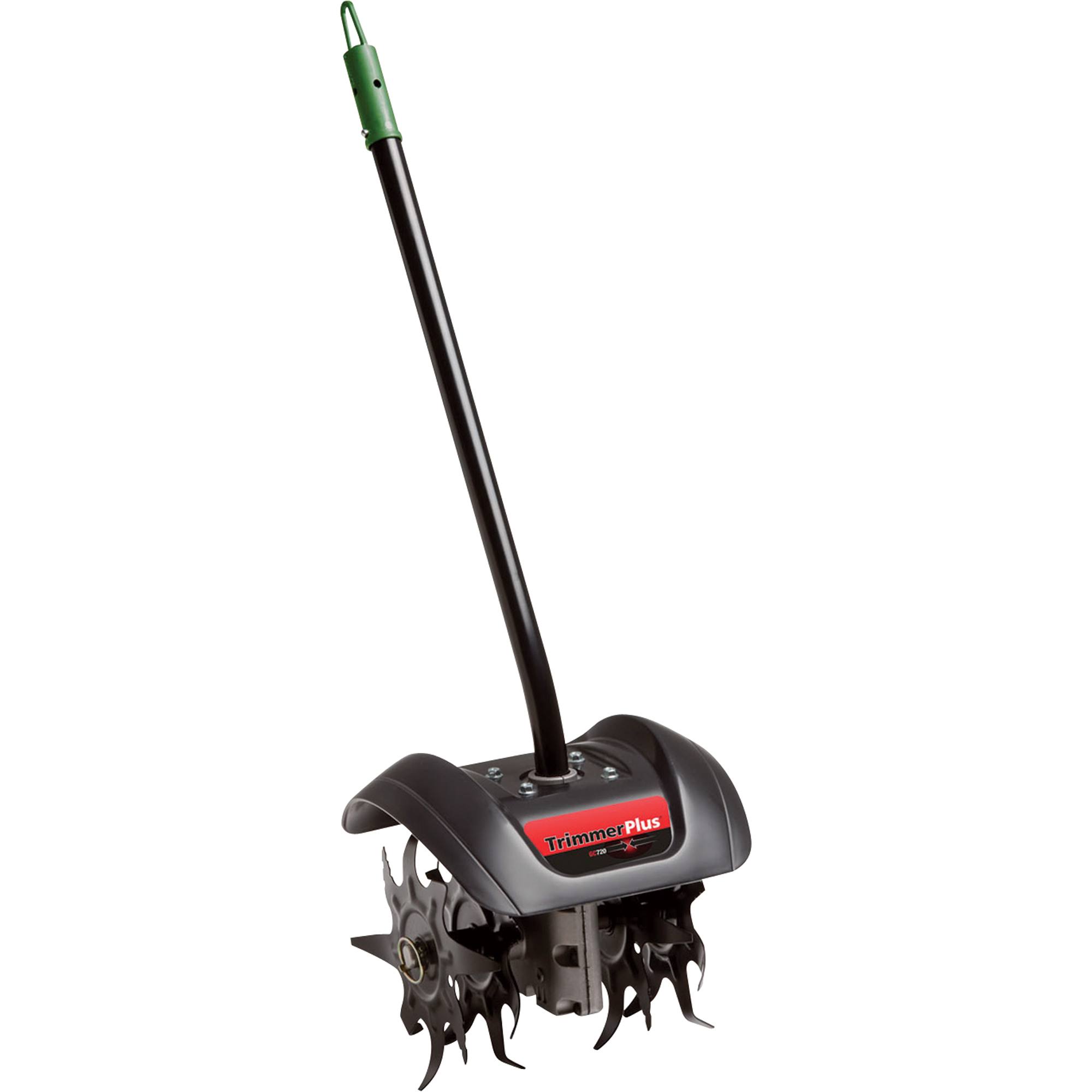 TrimmerPlus Garden Soil Cultivator Attachment with 4 Premium Tines, 9
