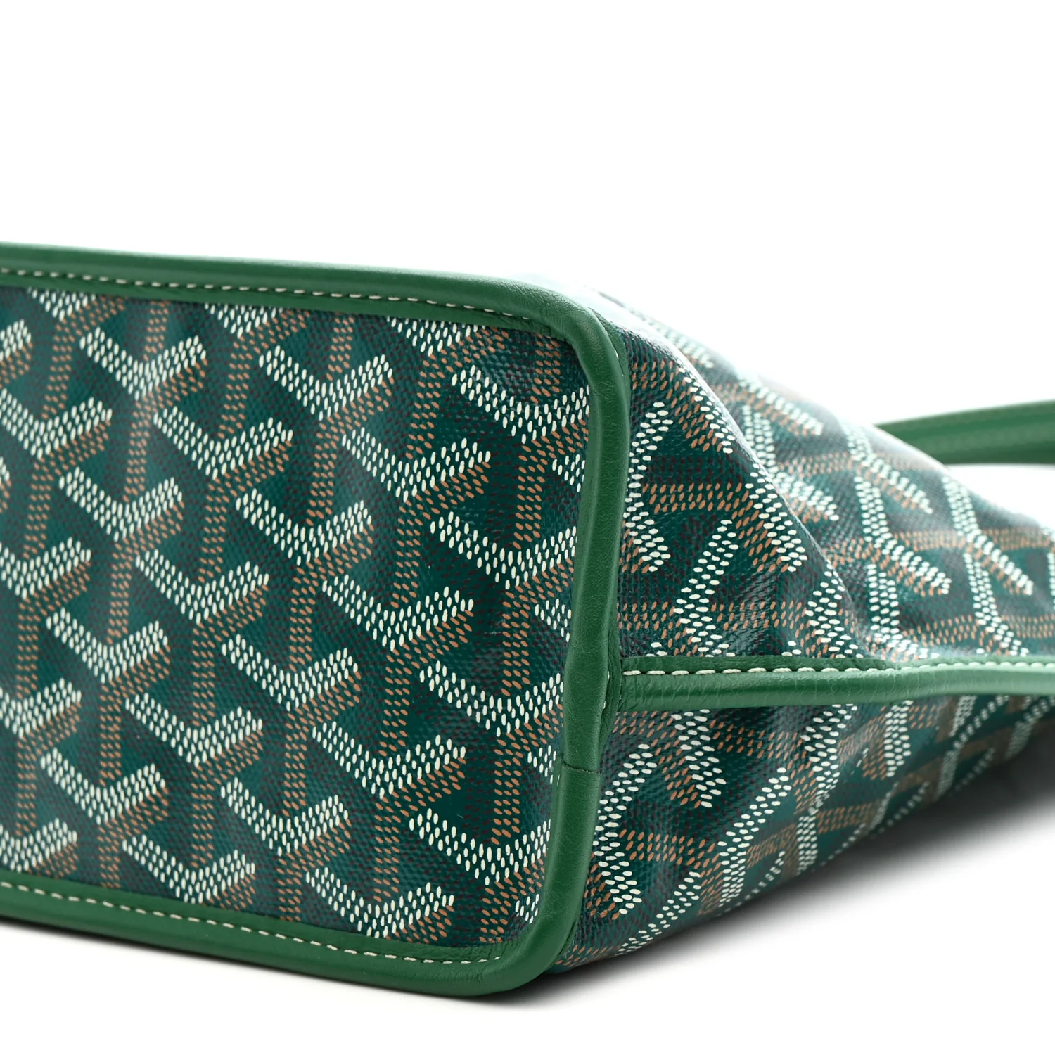 Goyardine Reversible Mini Anjou Green