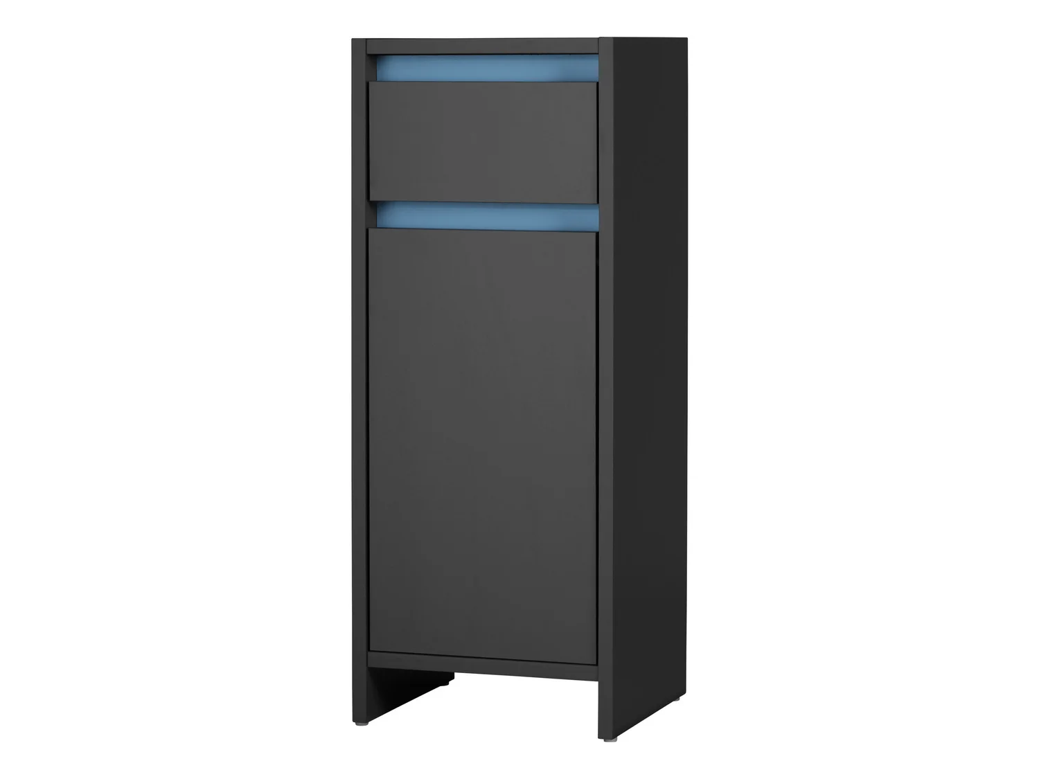 LIVARNO home Armoire latrale de salle de bains Oslo, 32 x 80 x 28 cm, anthracite