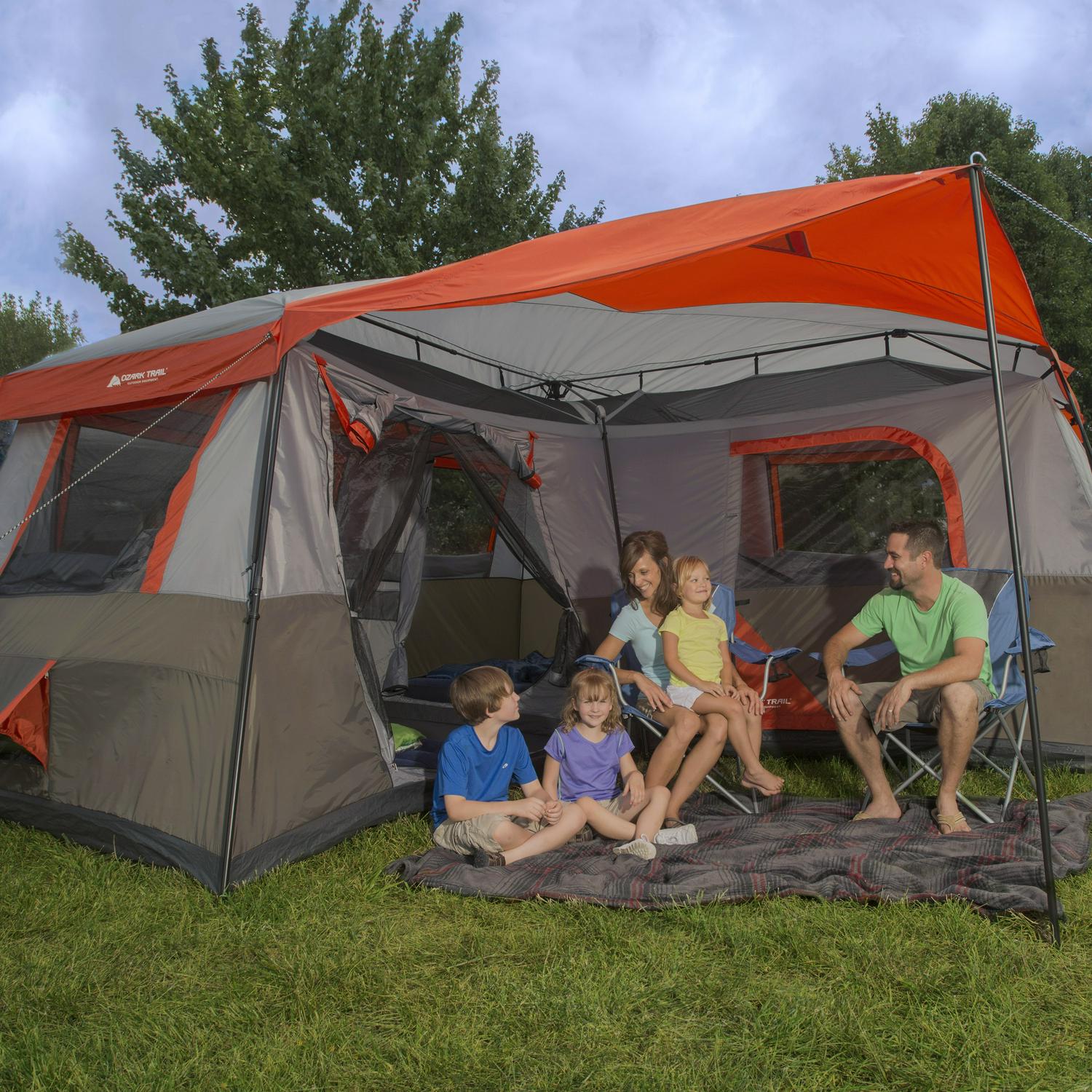 Tente-cabane instantanée Ozark Trail 2025, 12 couchages