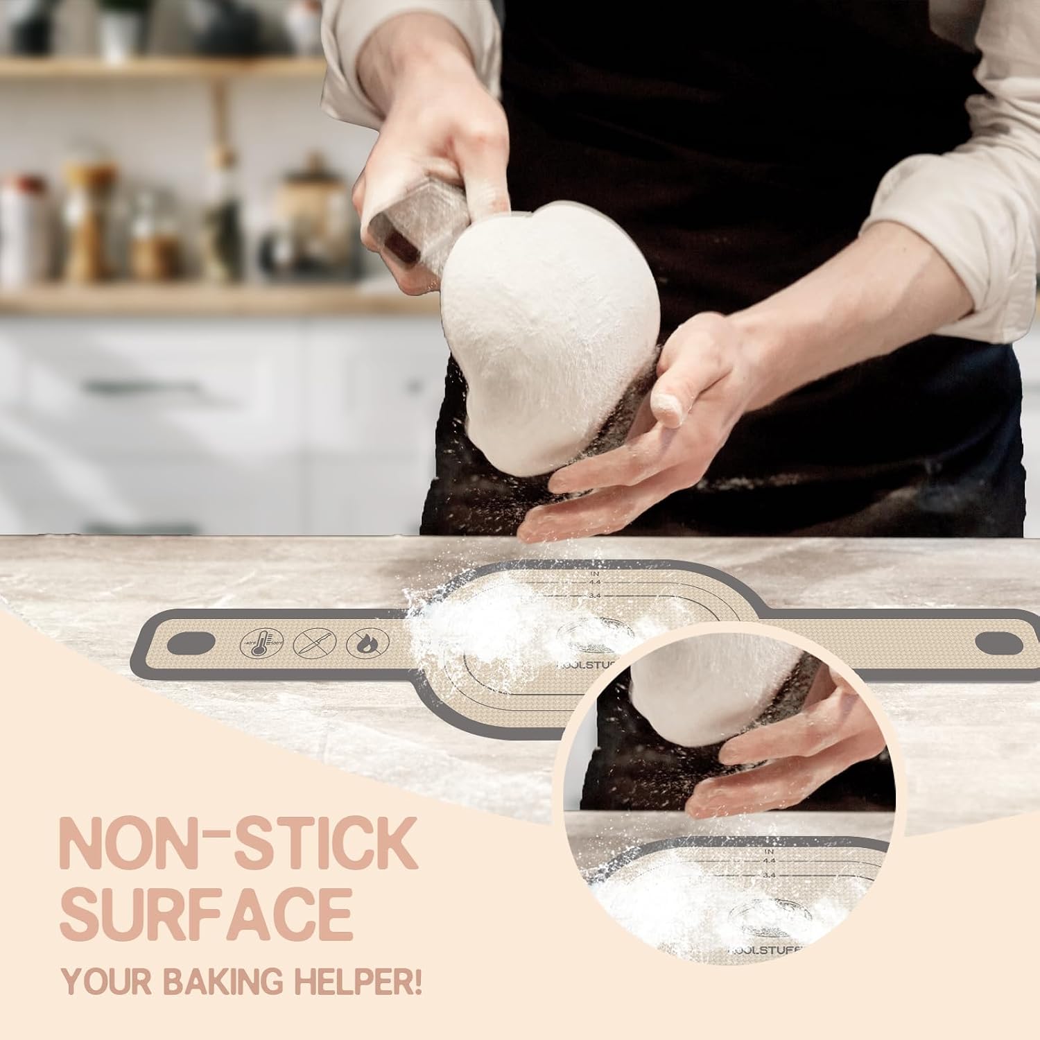 Koolstuffs Silicone Bread Sling, Nonstick & Easy to Clean, 2 PCS