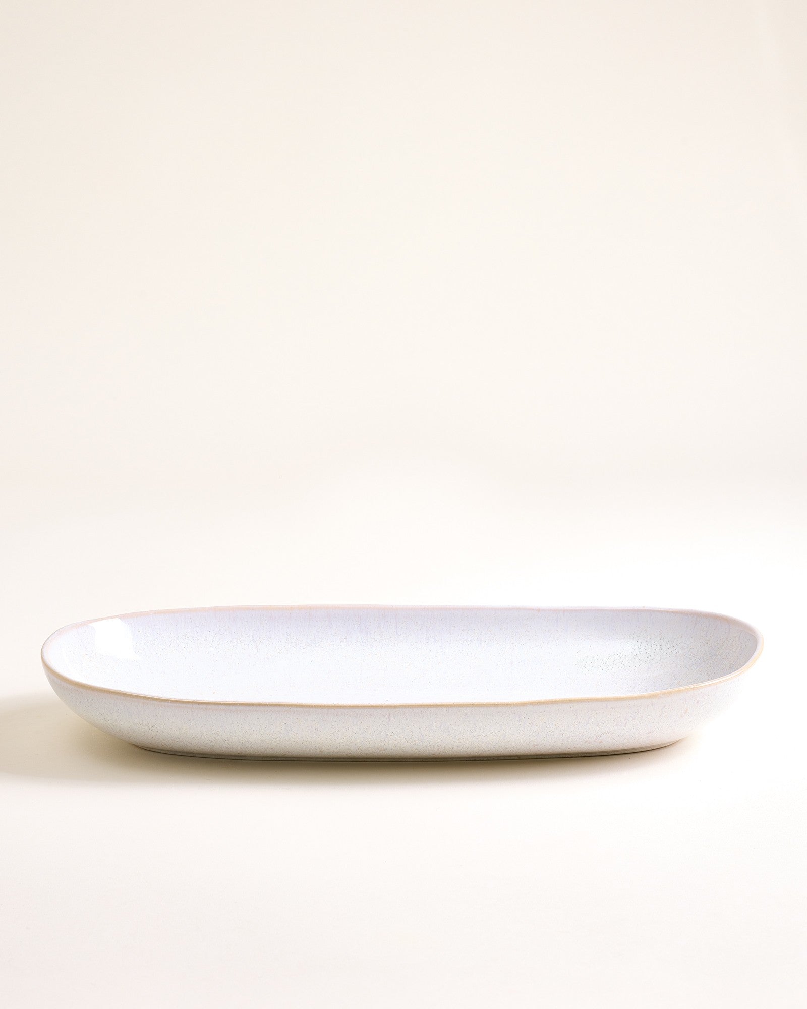 AREIA - SERVING PLATTER L WHITE