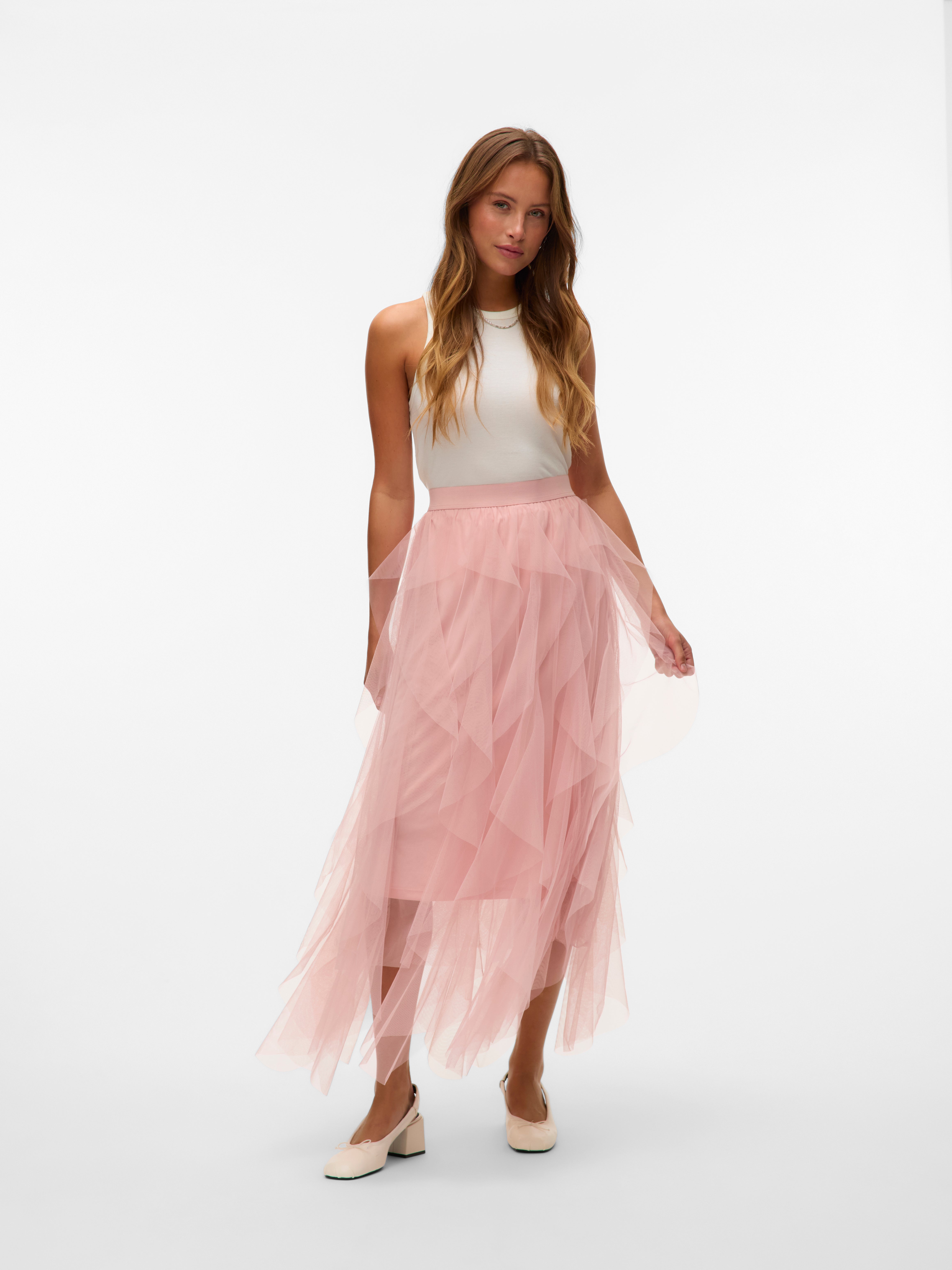 VERO MODA® VMEVE High waist Long skirt