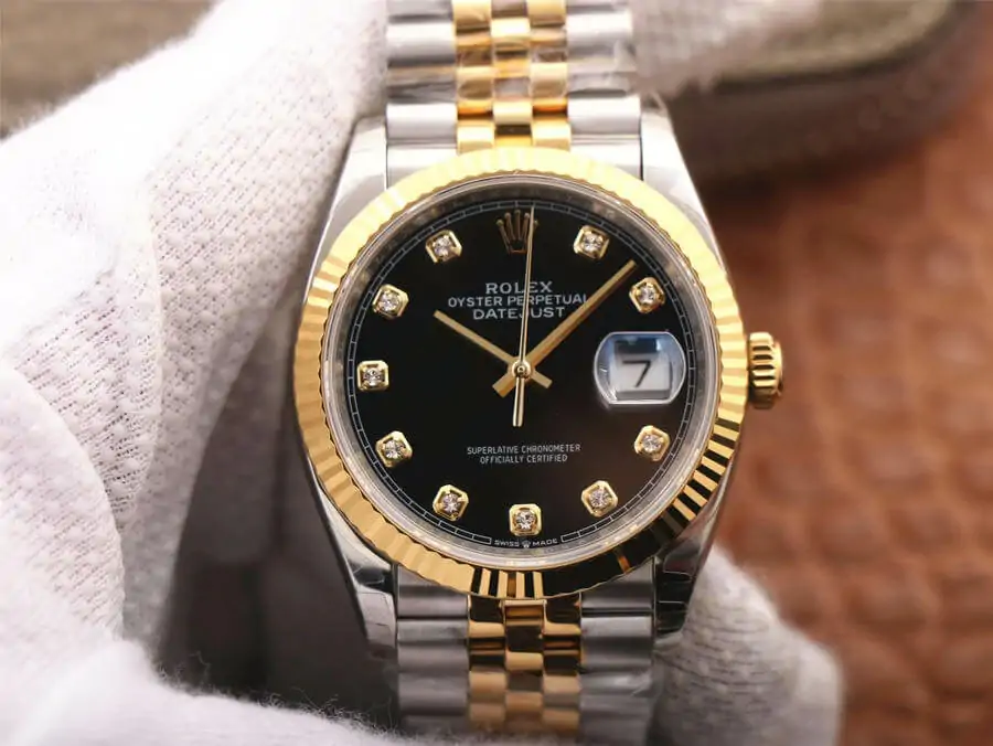 Rolex Datejust M126233-0021 EW Factory Diamond-Set Dial