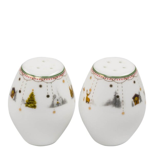 Julemorgen Story salt- & pepperbøsse sett