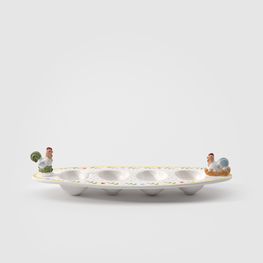 Spring Awakening Specialty plate - Yellow, Premium Porcelain