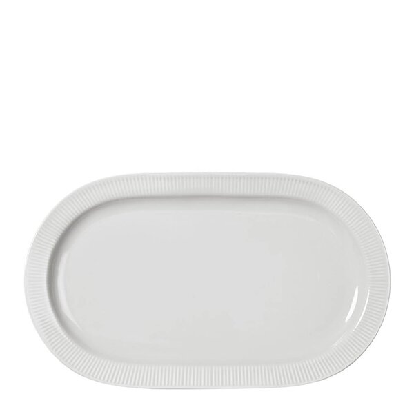 Inka serveringsfat 34x20 cm hvit