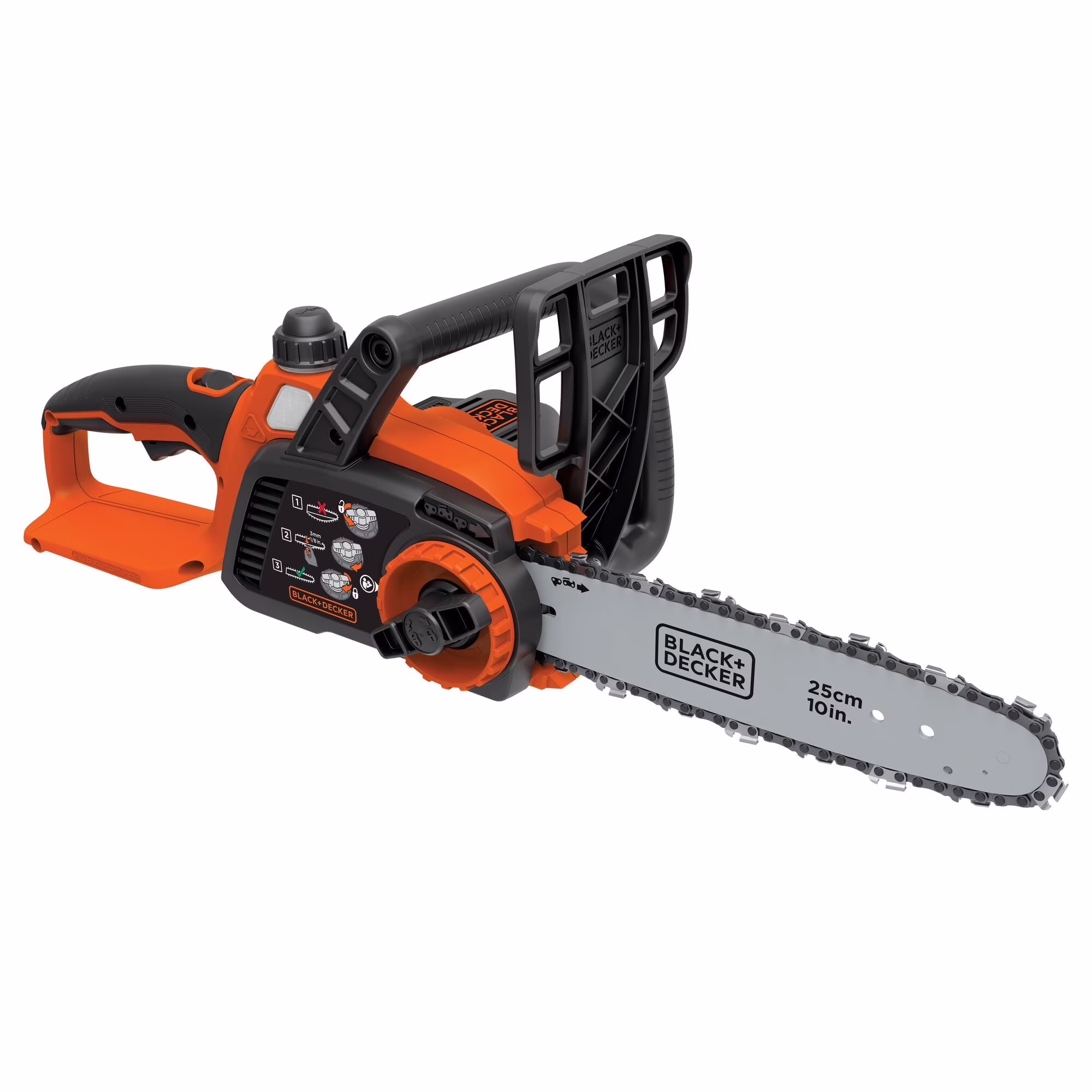 BLACK+DECKER 20V Max* Cordless Chainsaw, 10 - Inch (Tool Only), (LCS1020B)